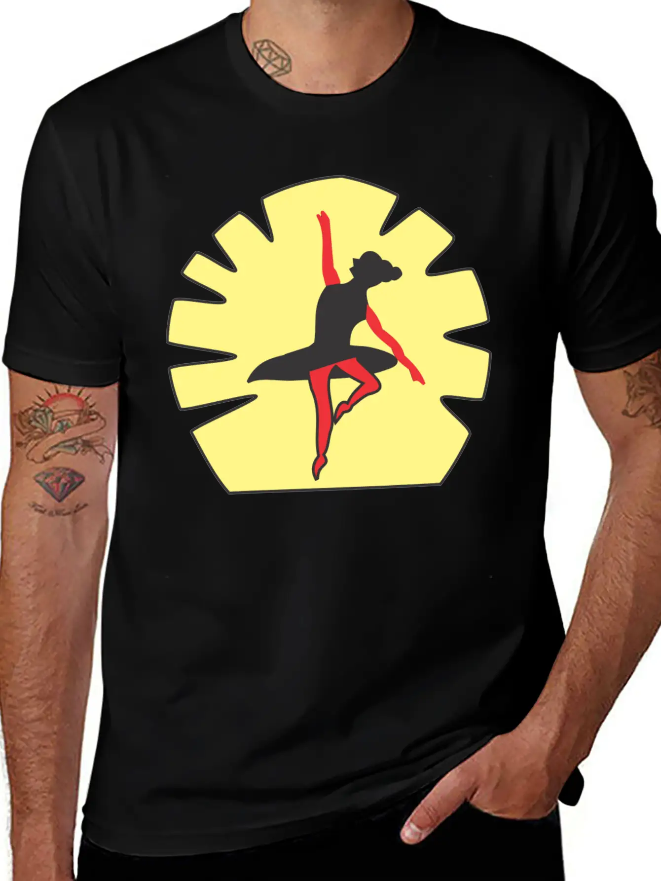 Belly Dance Unisex Casual T-Shirt – Clean Design For Daily Comfort