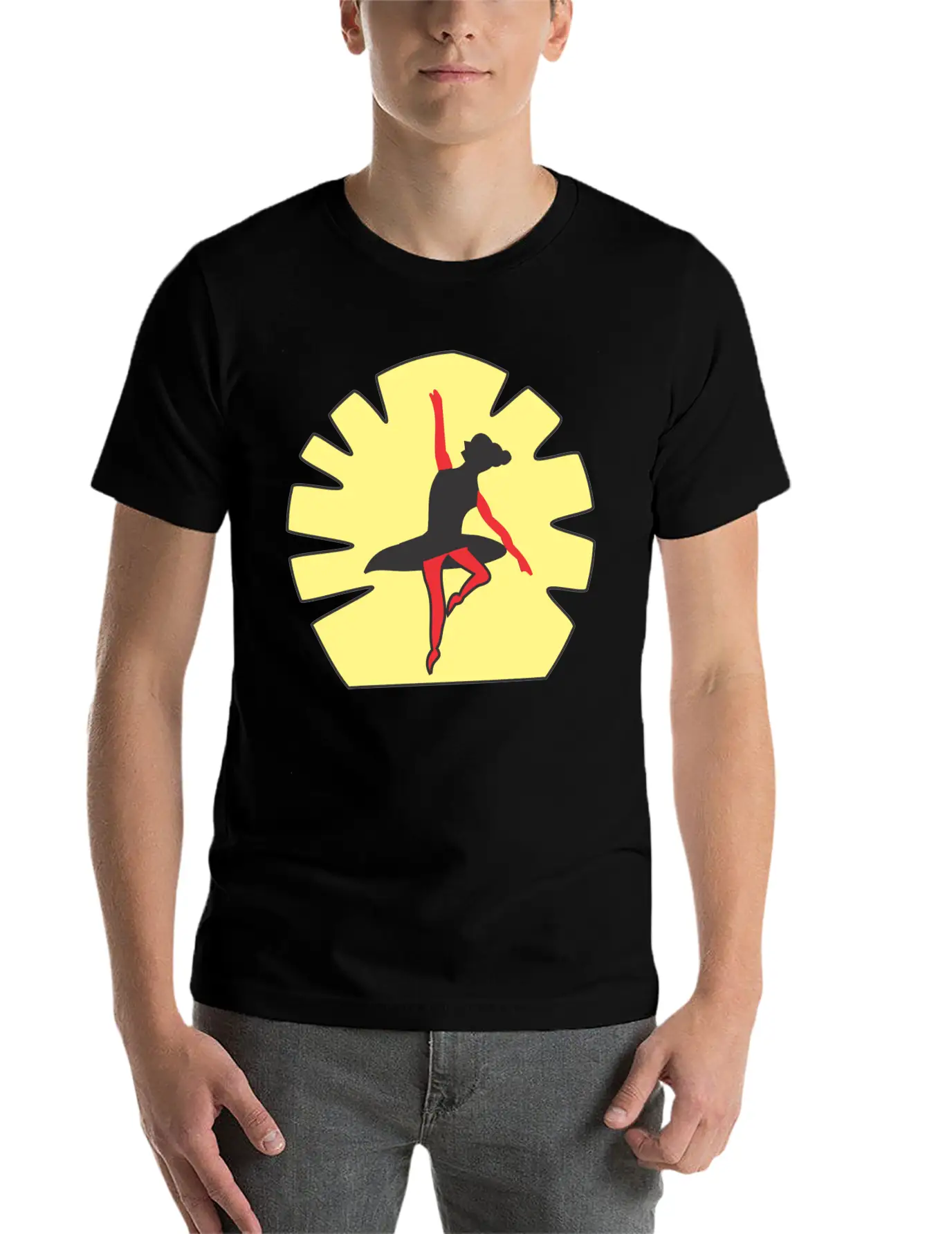 Belly Dance Unisex Casual T-Shirt – Clean Design For Daily Comfort