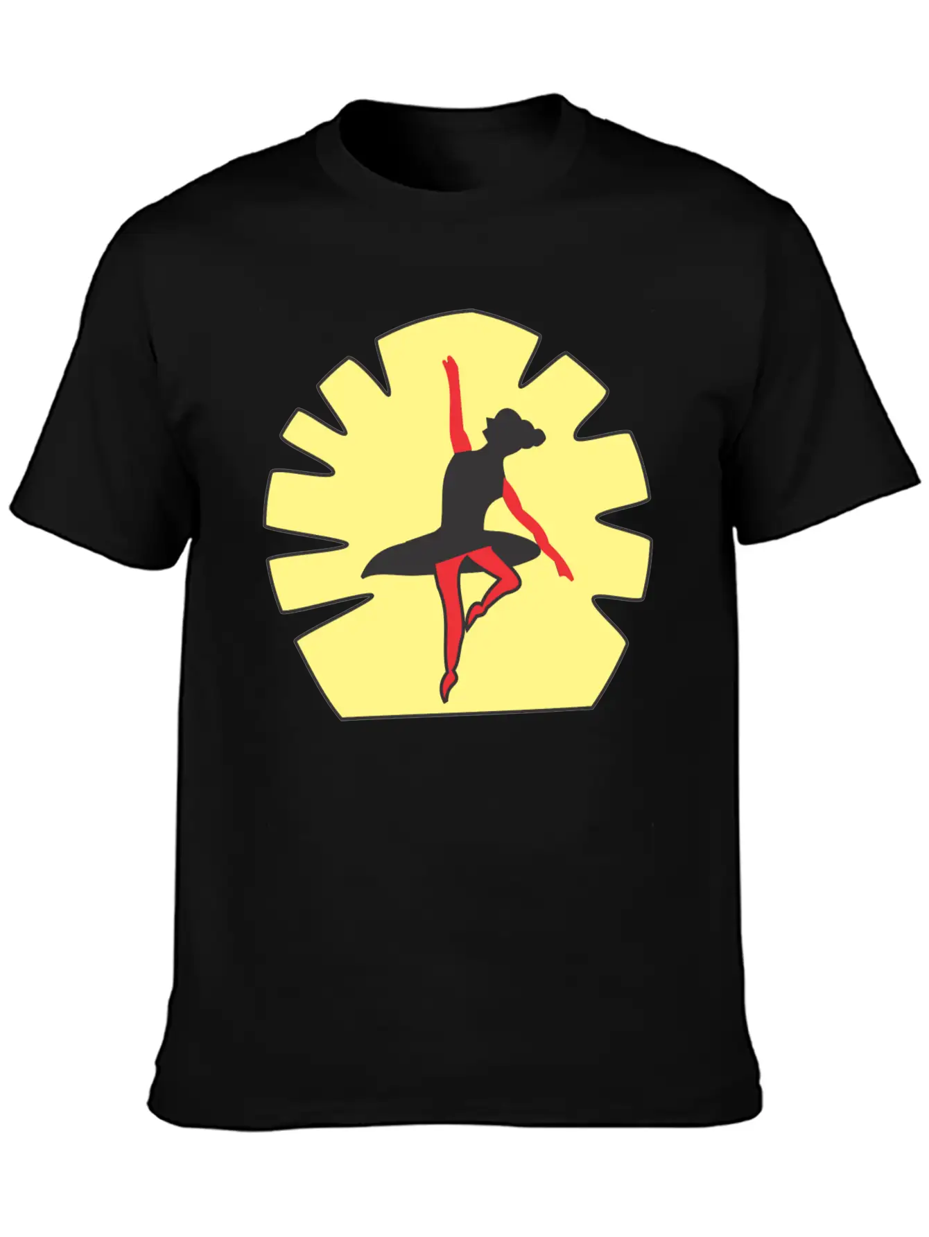 Belly Dance Unisex Casual T-Shirt – Clean Design For Daily Comfort