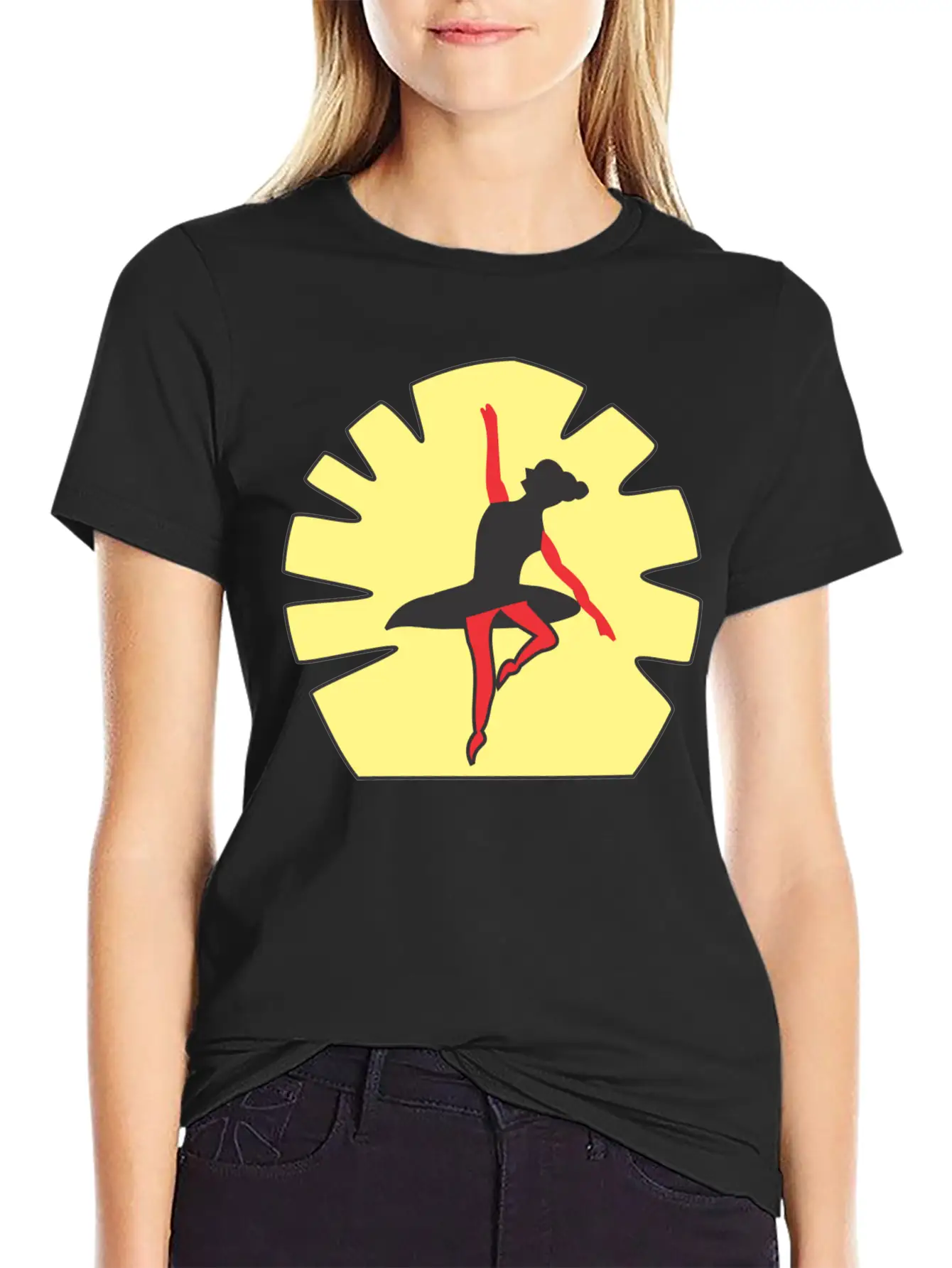 Belly Dance Unisex Casual T-Shirt – Clean Design For Daily Comfort
