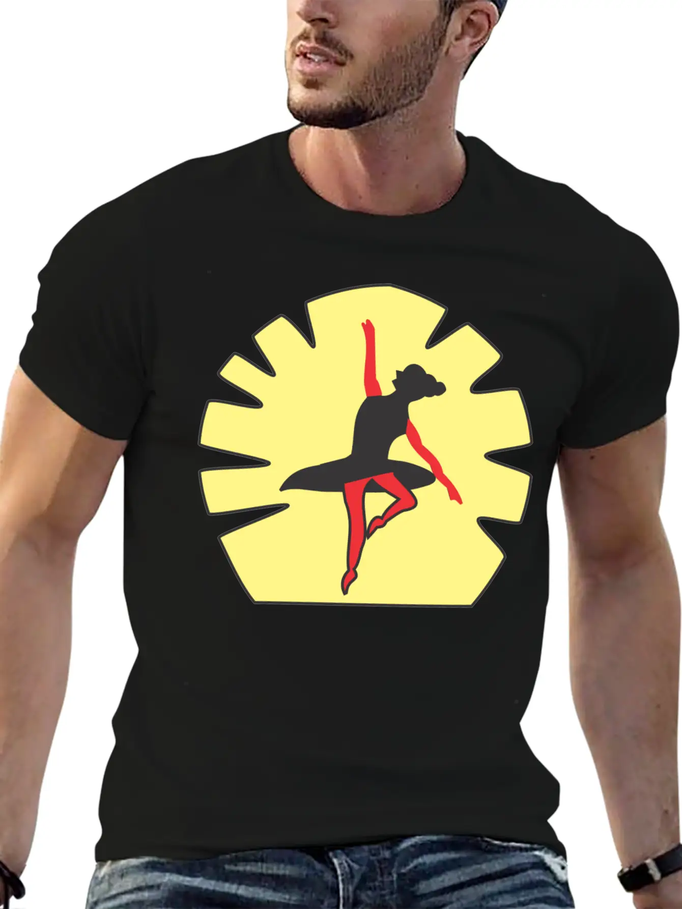Belly Dance Unisex Casual T-Shirt – Clean Design For Daily Comfort
