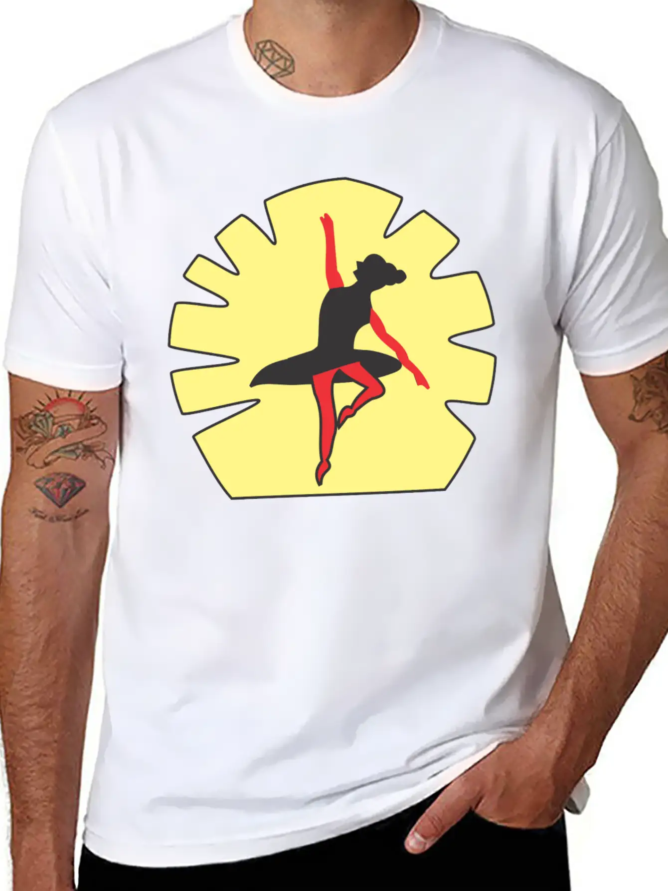 Belly Dance Unisex Casual T-Shirt – Clean Design For Daily Comfort