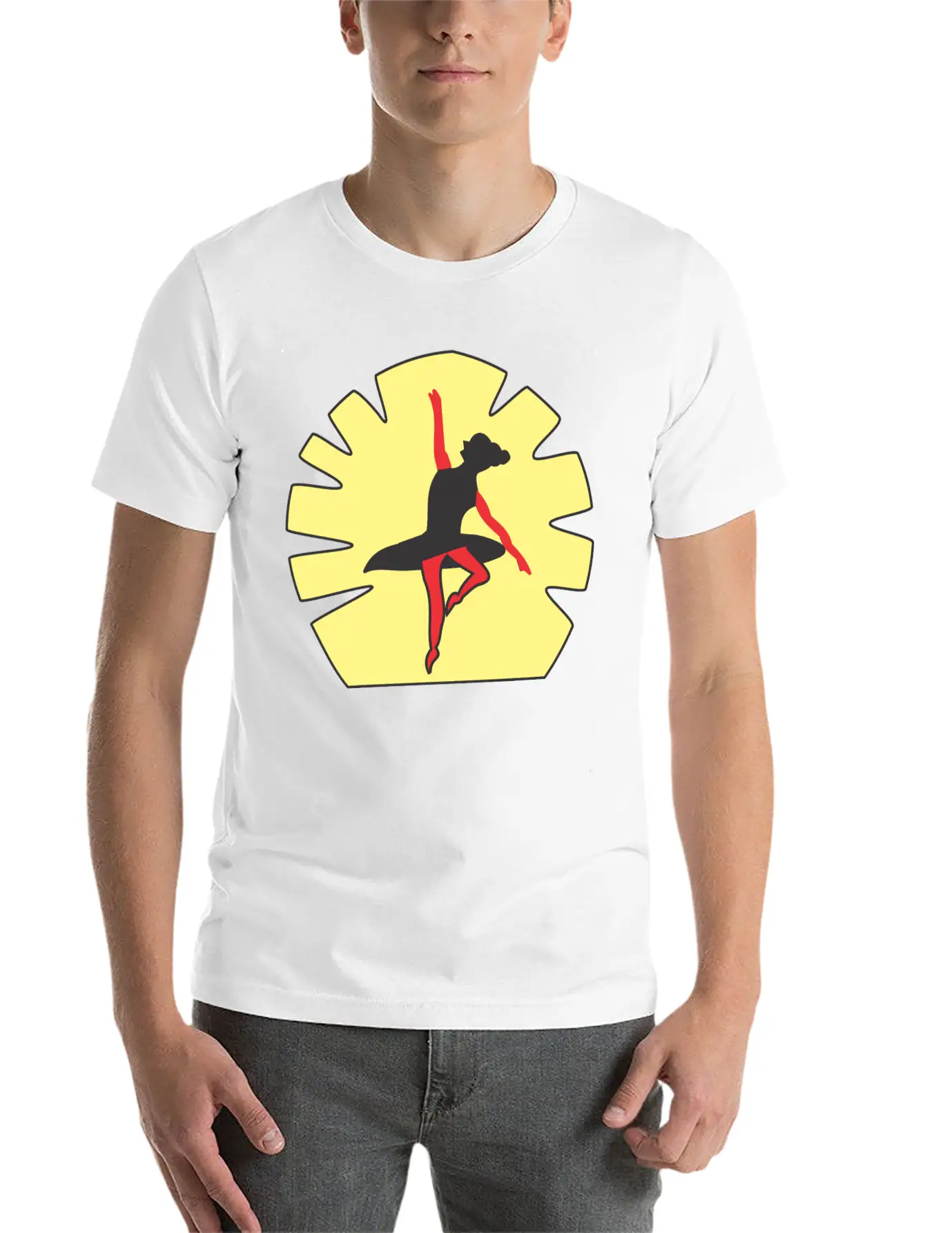 Belly Dance Unisex Casual T-Shirt – Clean Design For Daily Comfort