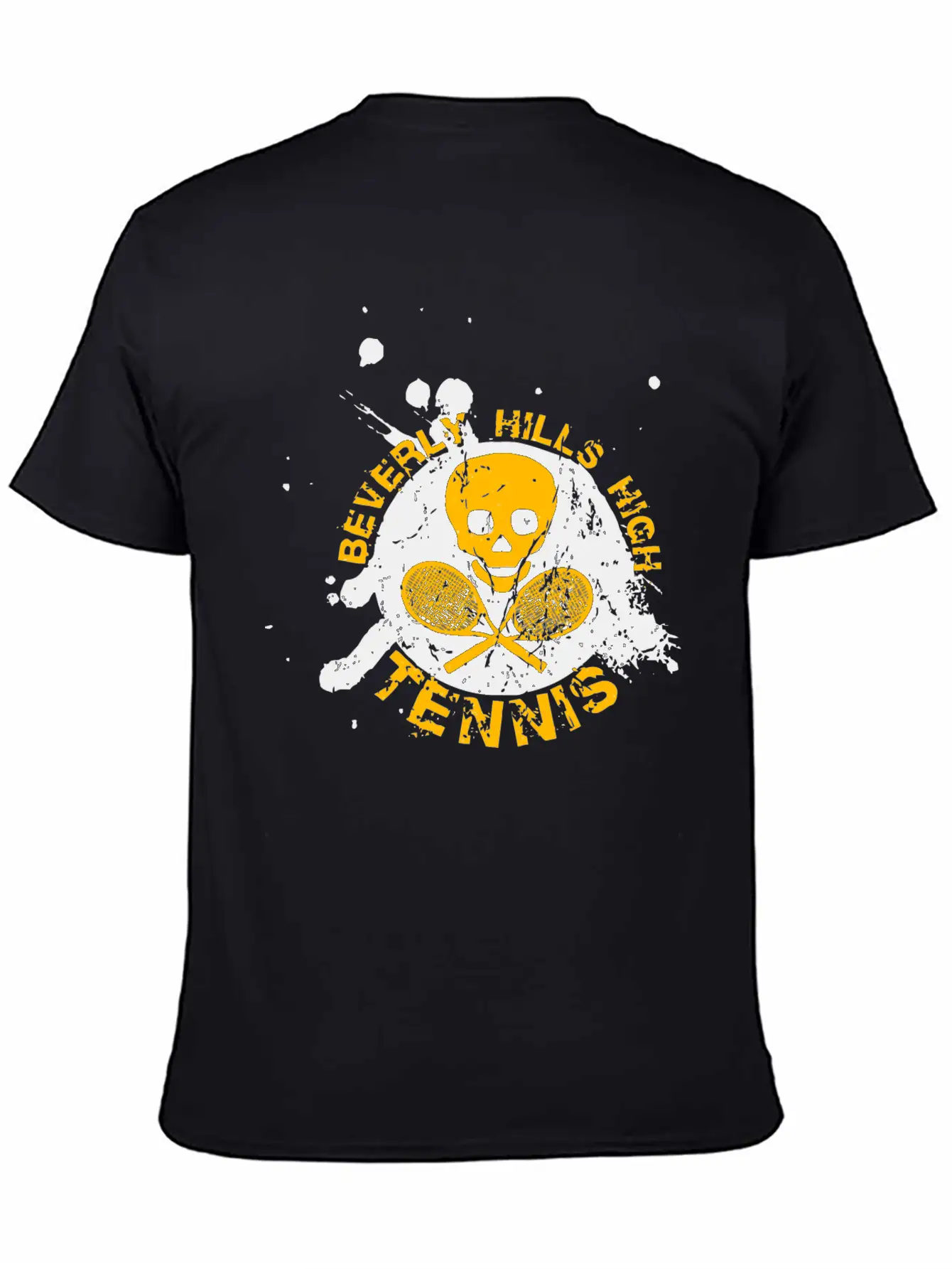 BEVERLY HILLS HIGH TENNIS Unisex Casual T-Shirt – Clean Design For Daily Comfort