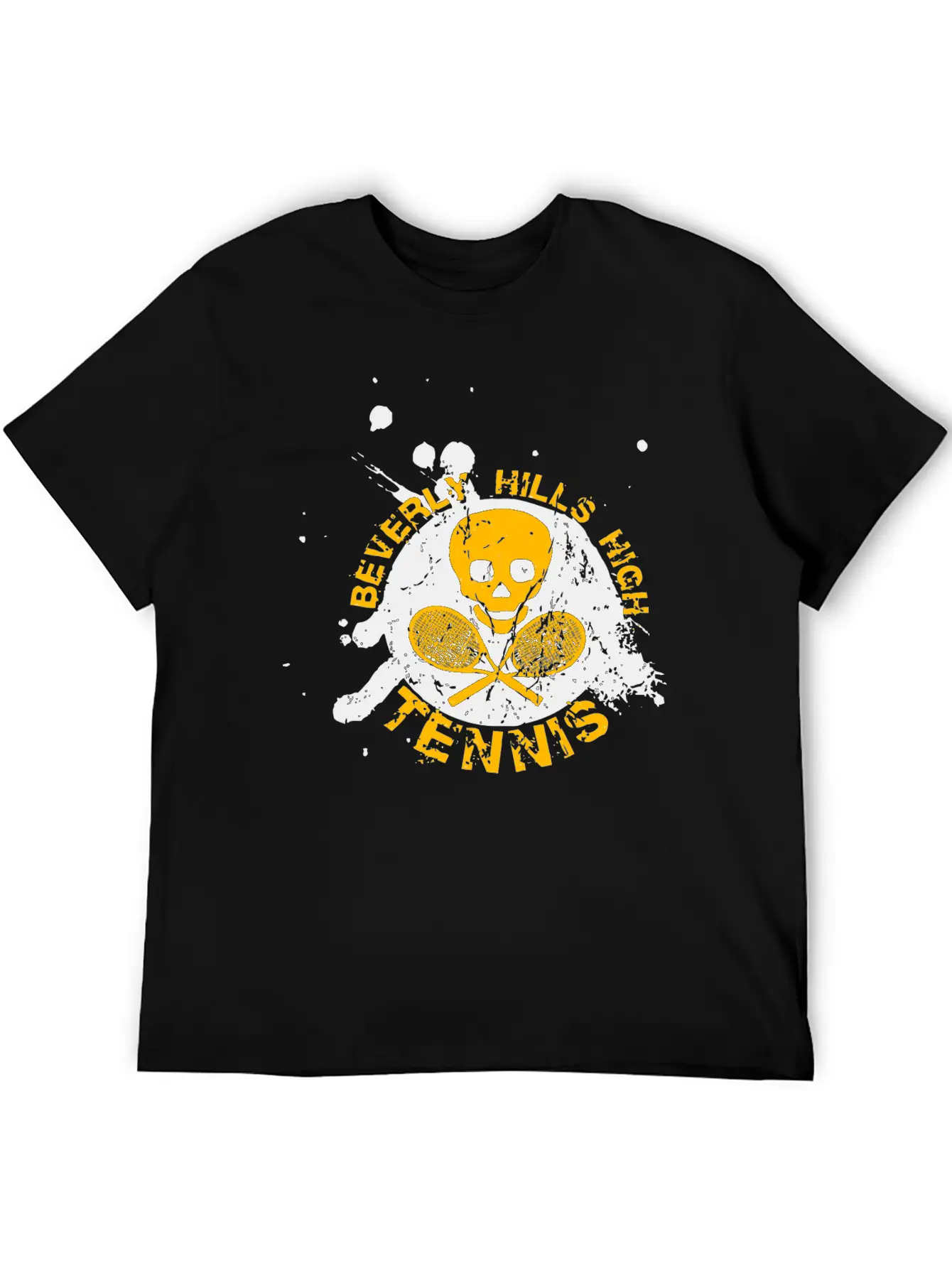 BEVERLY HILLS HIGH TENNIS Unisex Casual T-Shirt – Clean Design For Daily Comfort