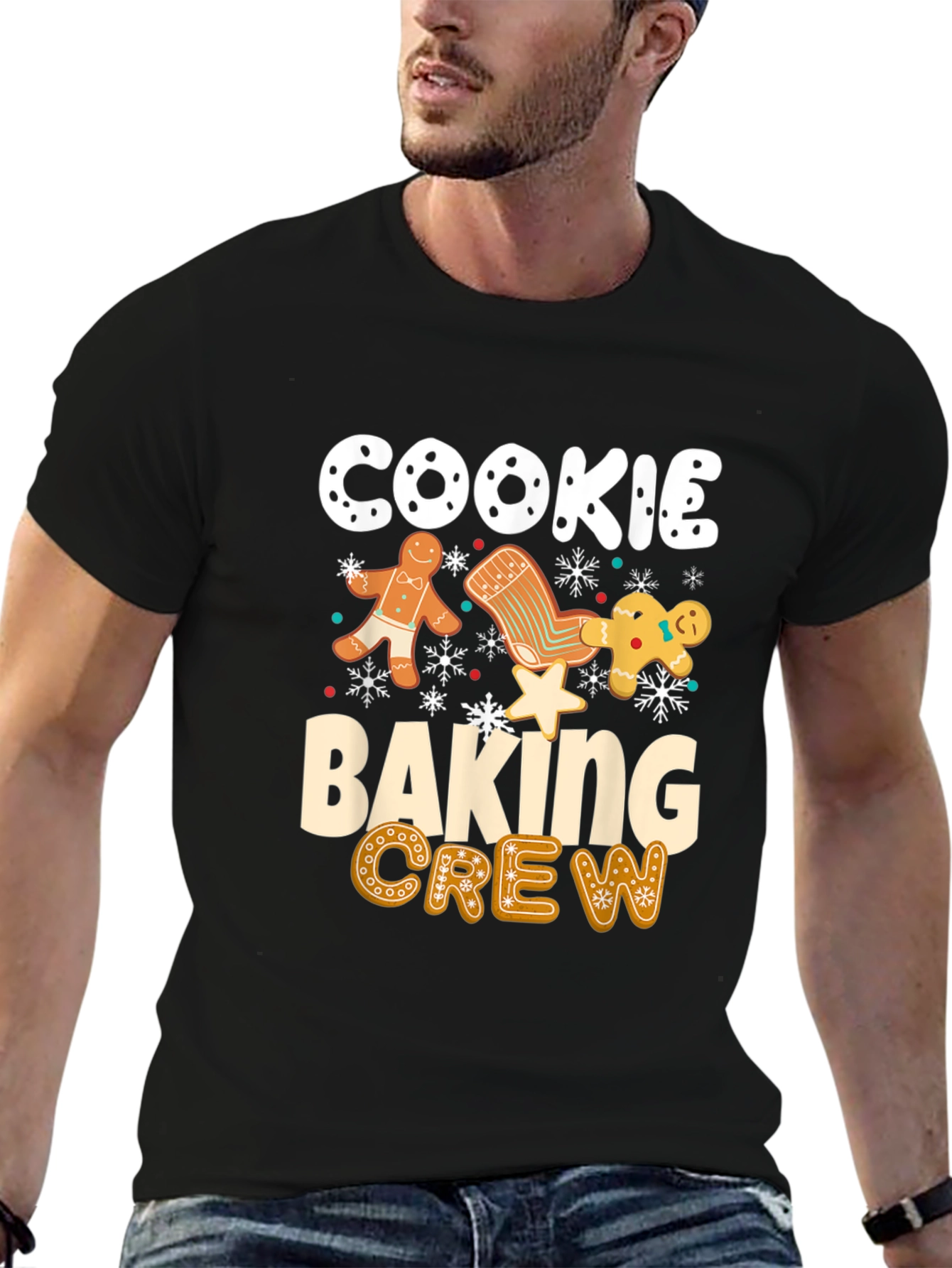 Cookie Baking Crew Christmas Graphic Tee