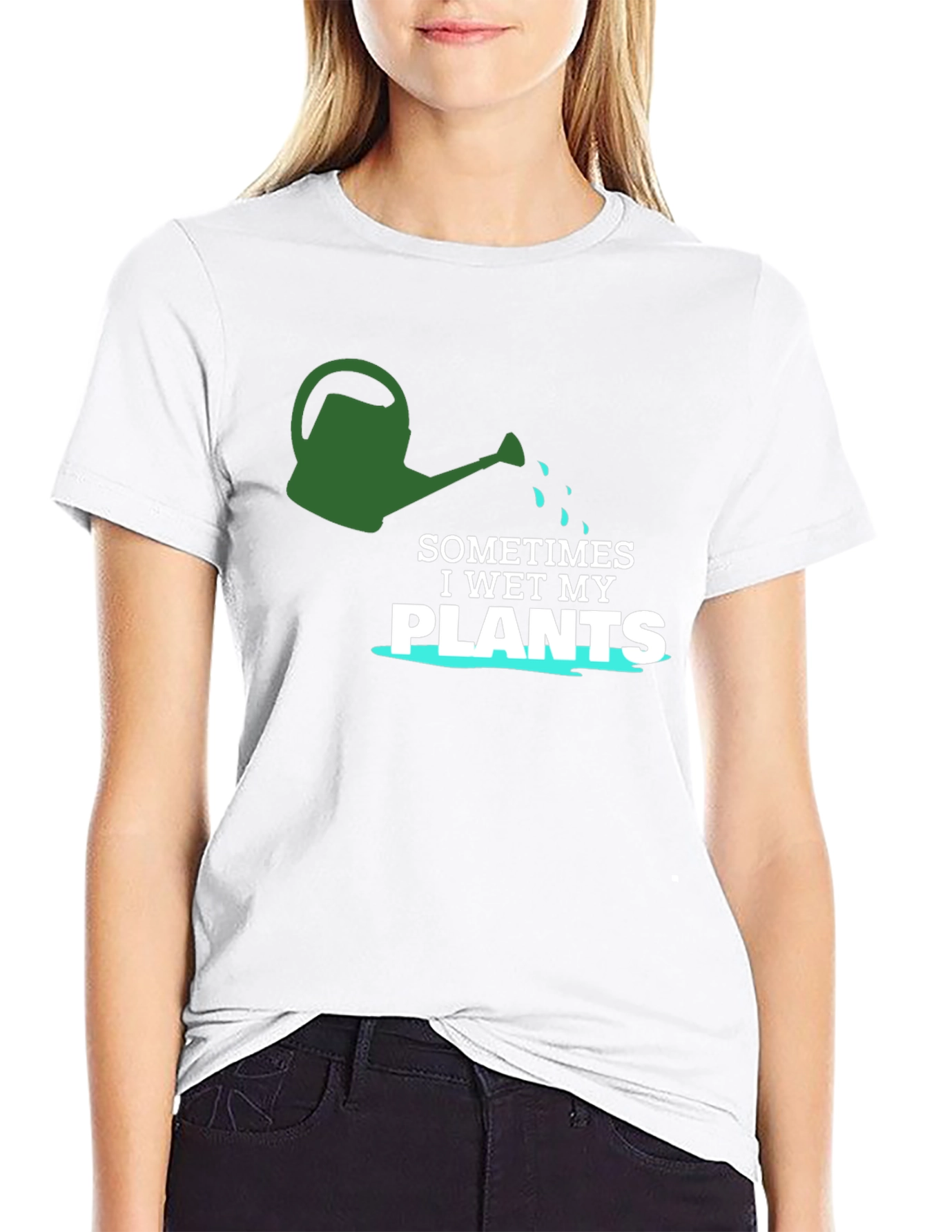I Wet My Plants T-Shirt - Funny Gardening Tee