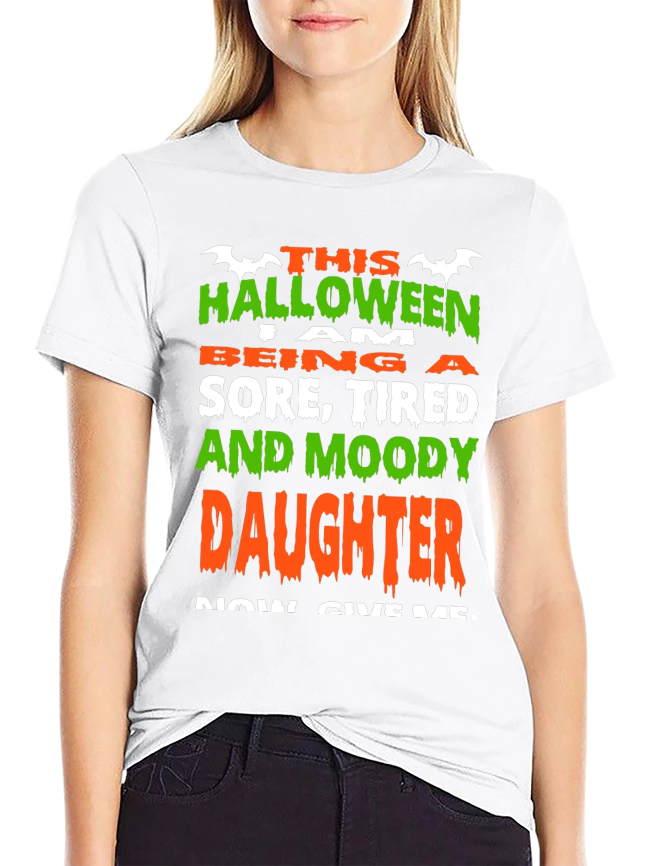 Halloween Moody Daughter T-Shirt