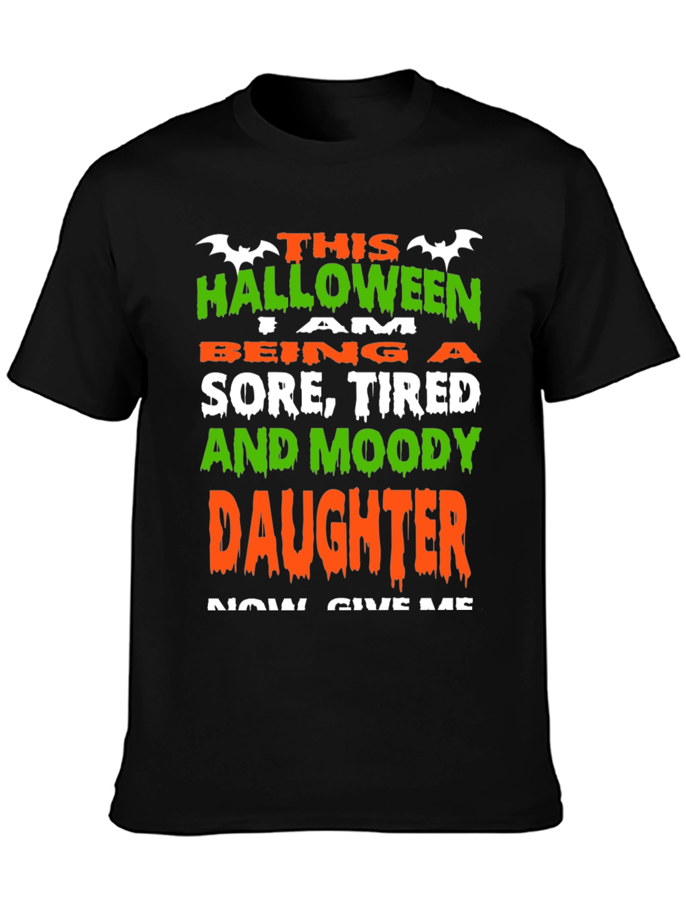 Halloween Moody Daughter T-Shirt