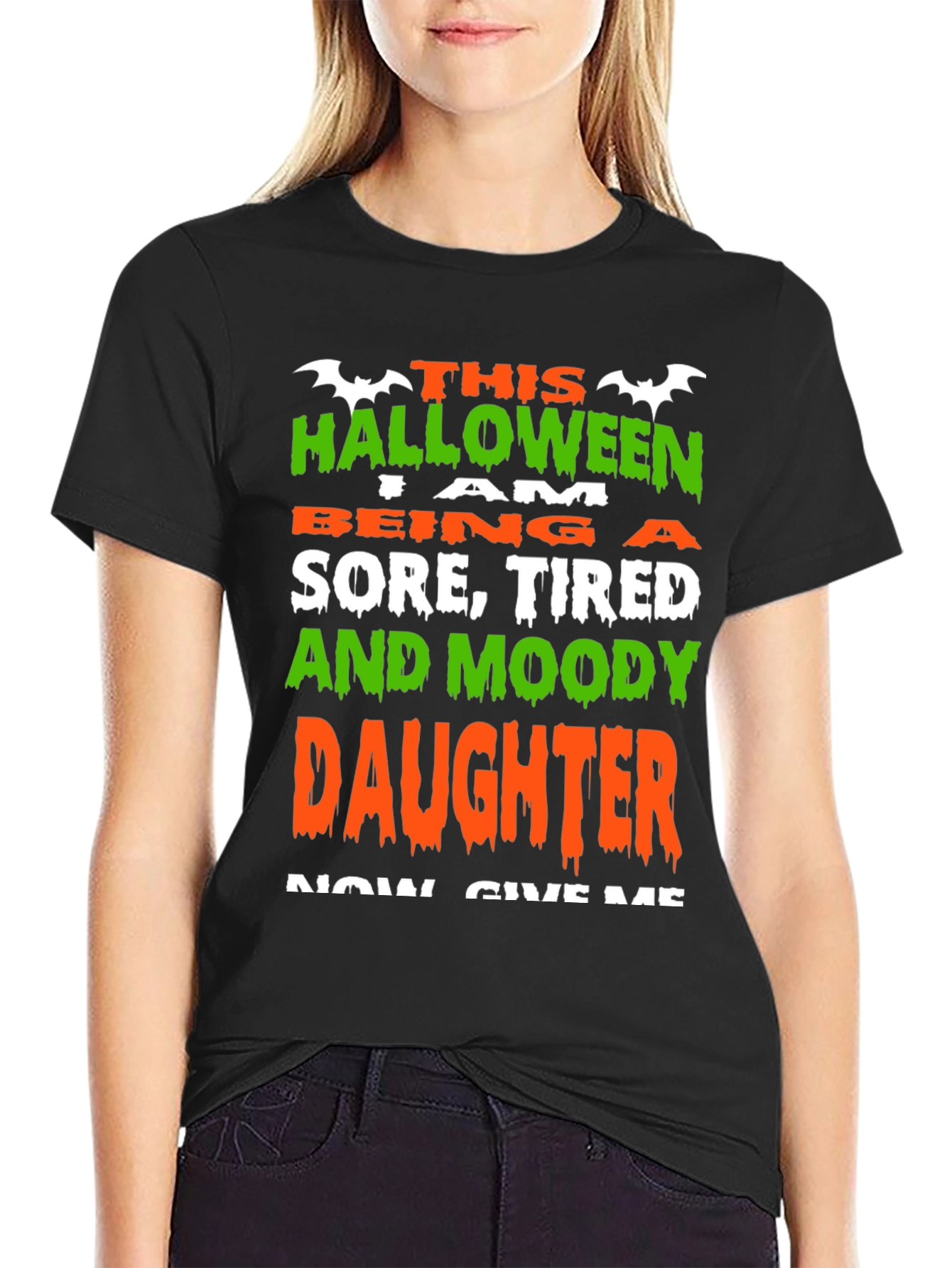 Halloween Moody Daughter T-Shirt