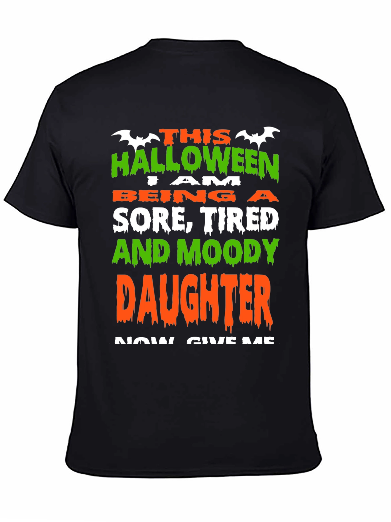 Halloween Moody Daughter T-Shirt