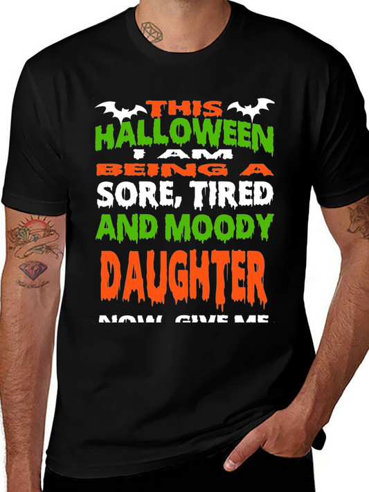 Halloween Moody Daughter T-Shirt
