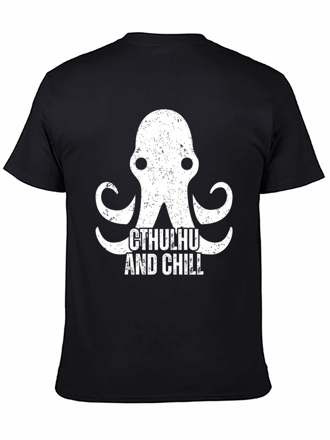 Cthulhu and Chill Graphic T-Shirt