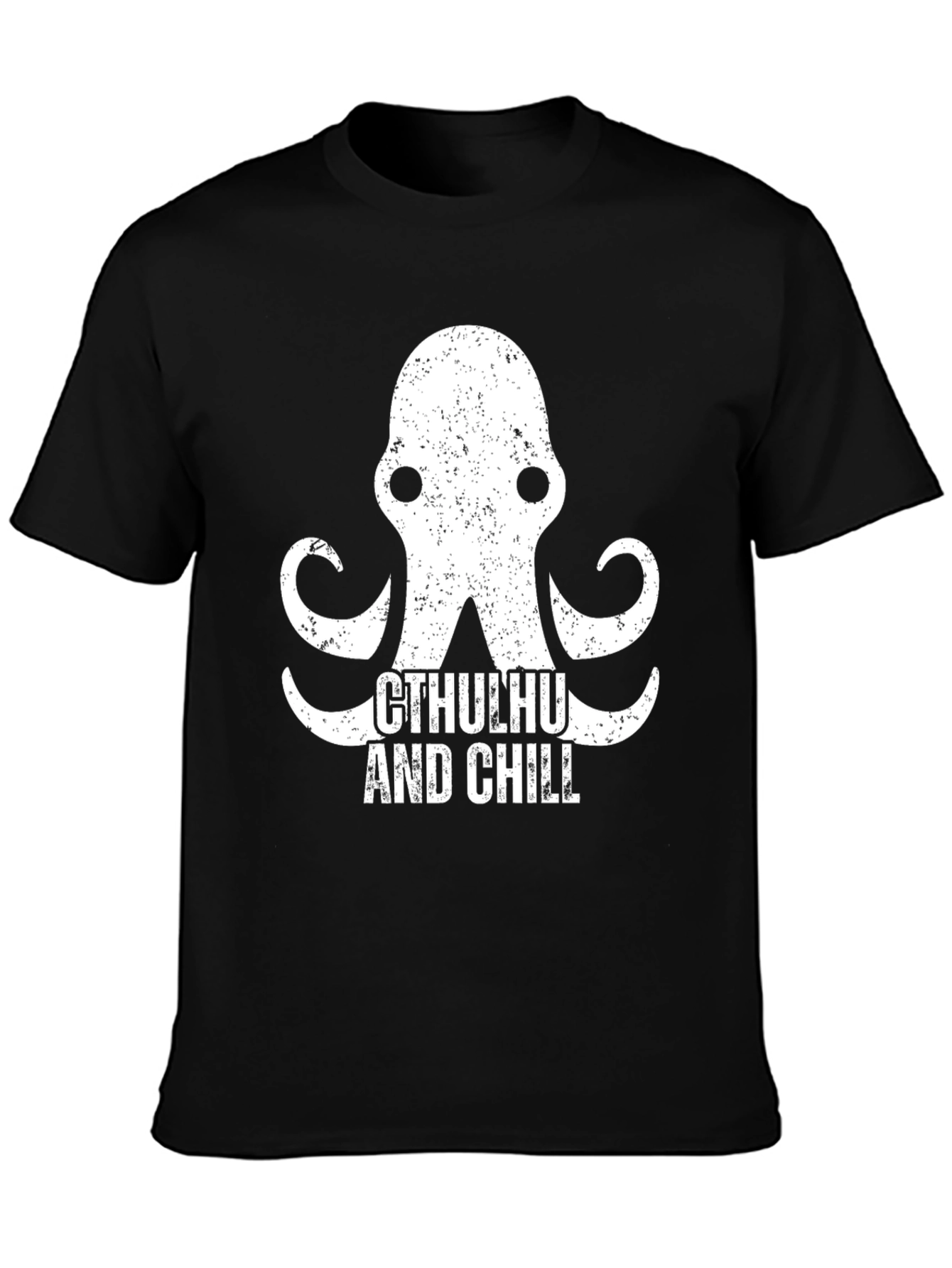 Cthulhu and Chill Graphic T-Shirt