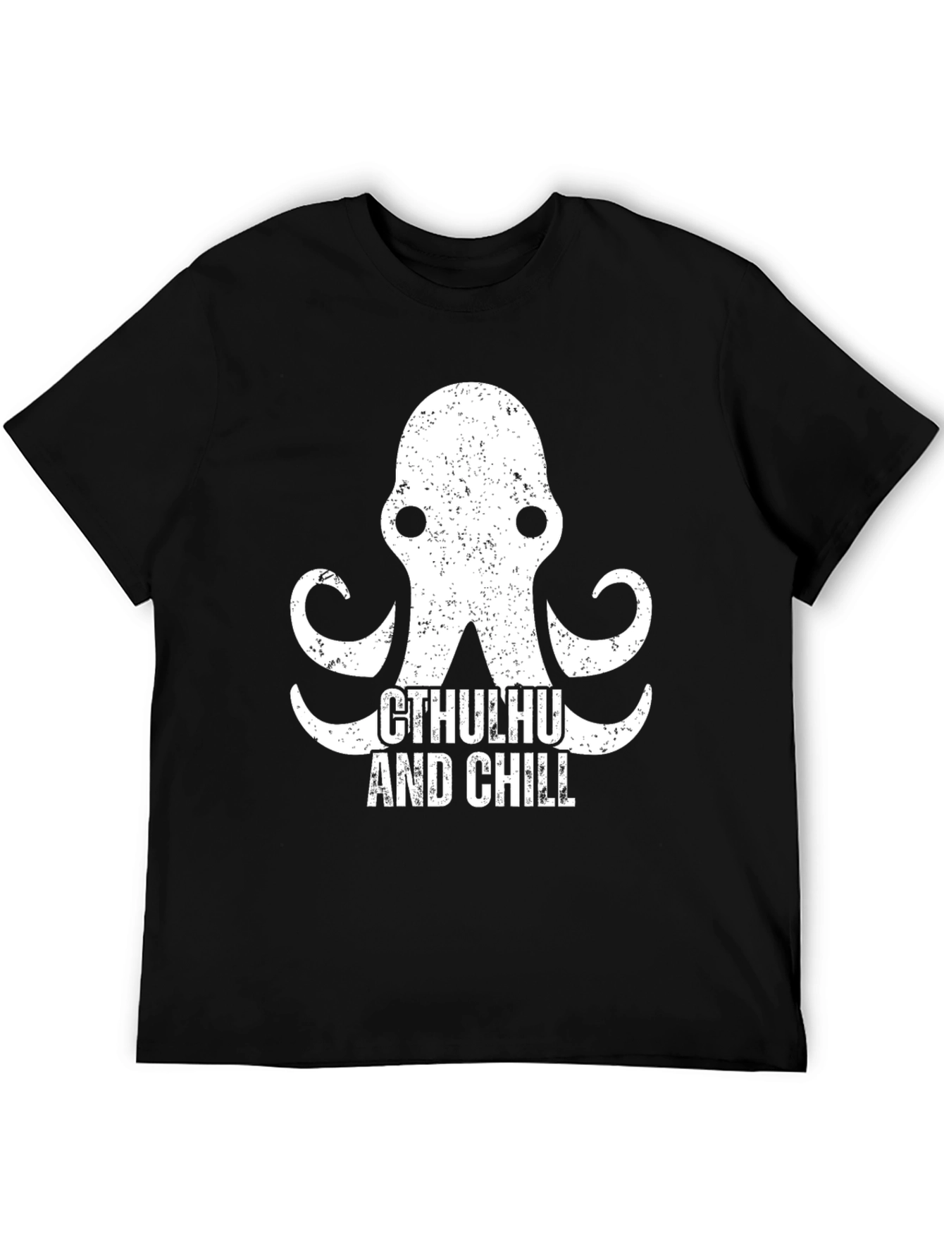 Cthulhu and Chill Graphic T-Shirt