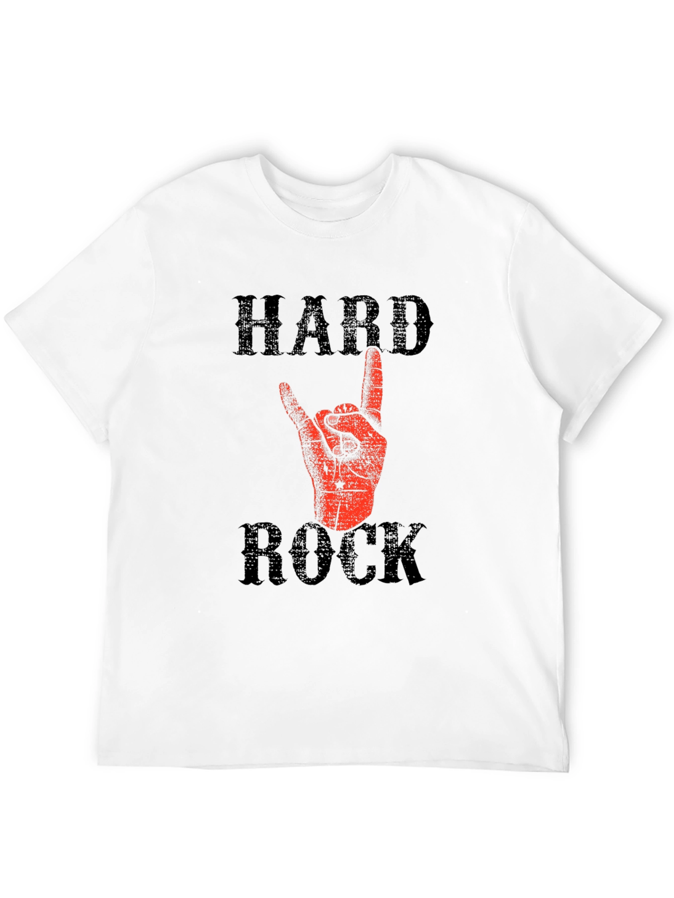 Hard Rock Graphic T-Shirt - Black