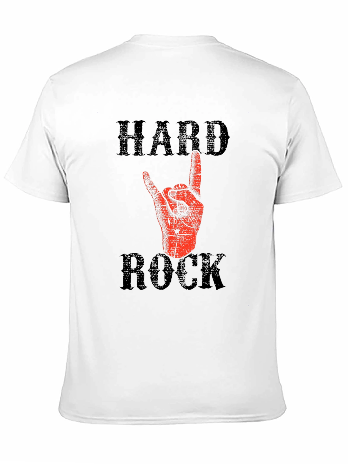 Hard Rock Graphic T-Shirt - Black