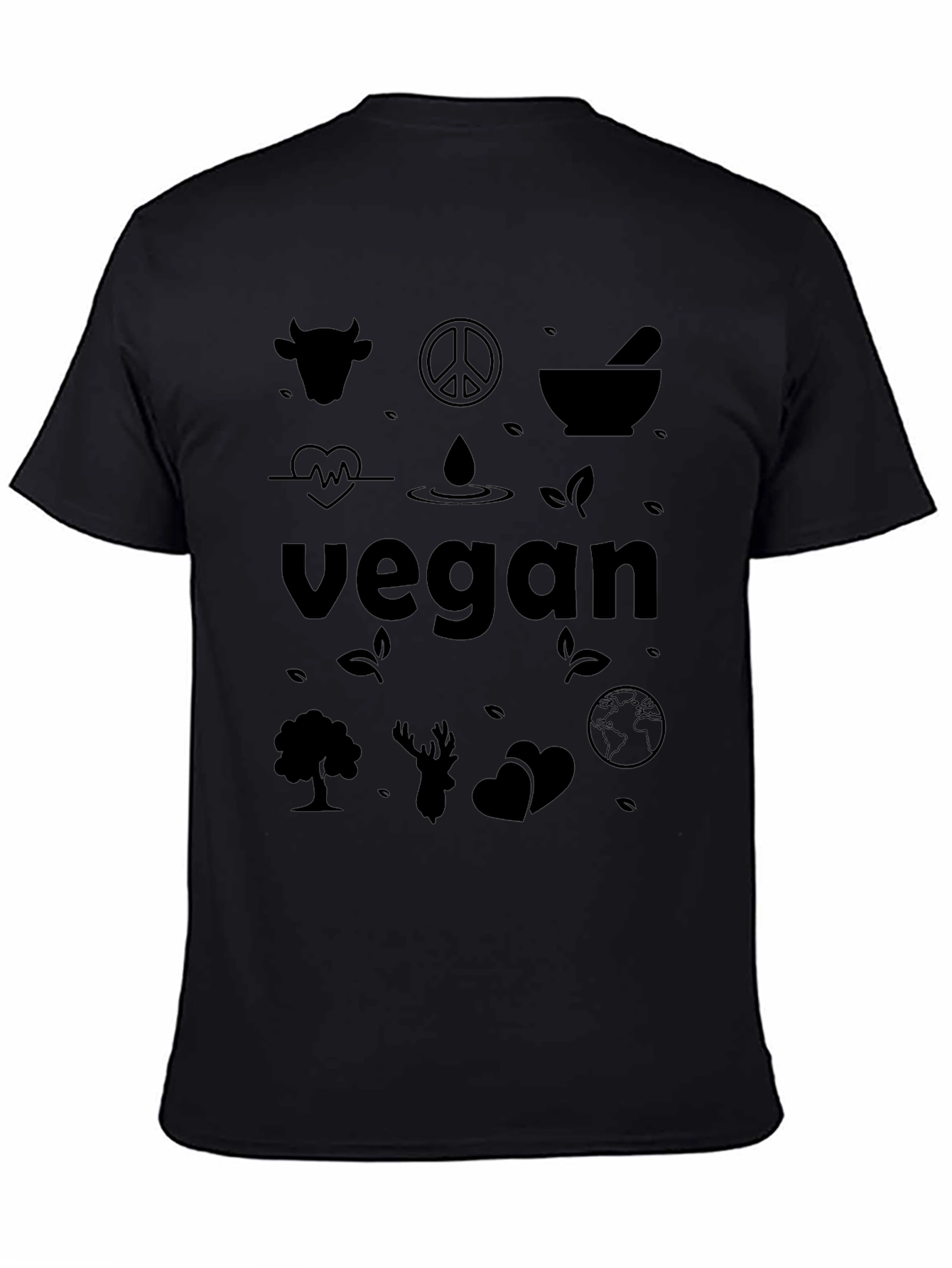 Vegan Graphic T-Shirt - Animal Lover Tee