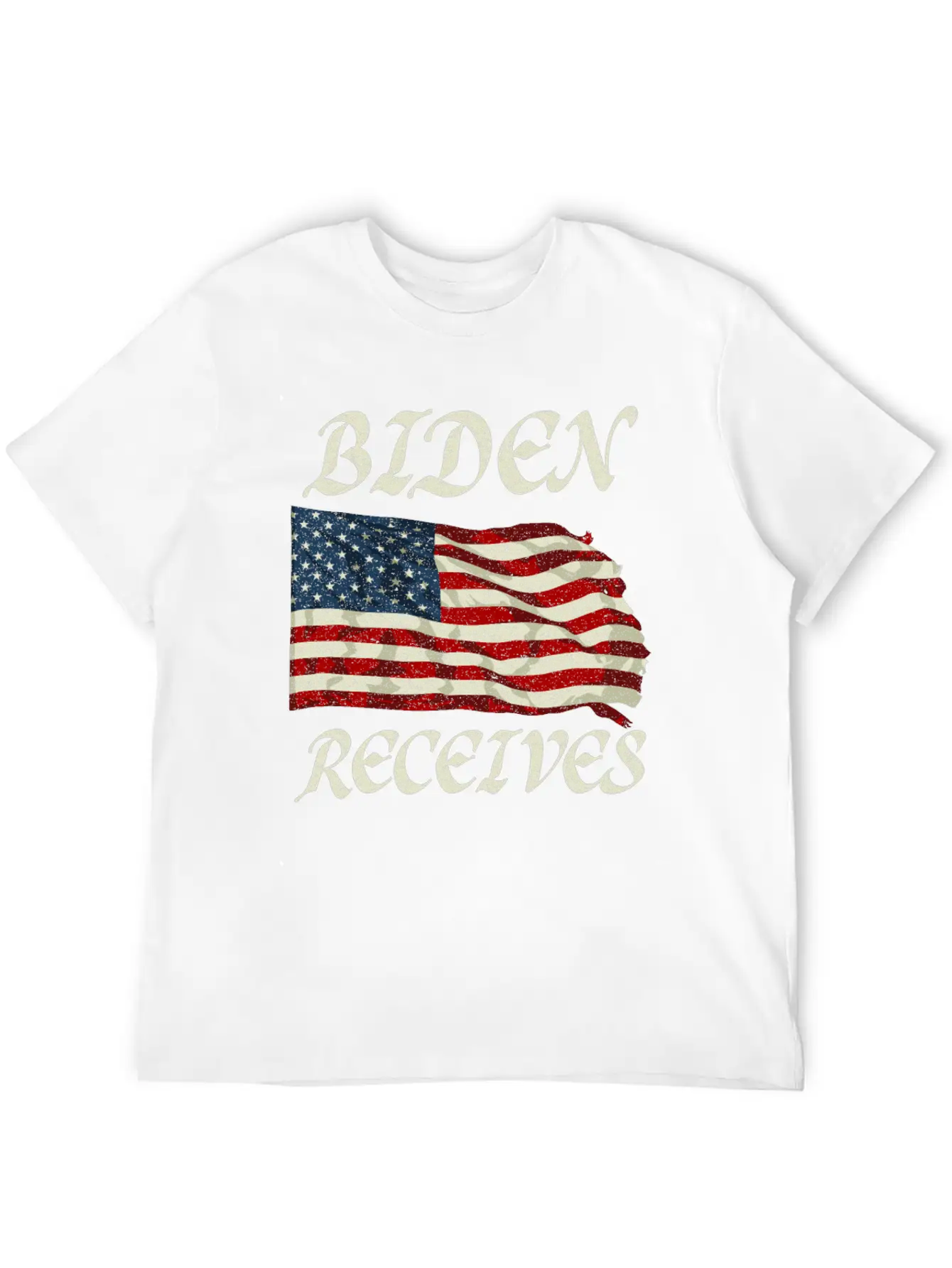 Biden Receives , Pro Biden Unisex Casual T-Shirt – Clean Design For Daily Comfort
