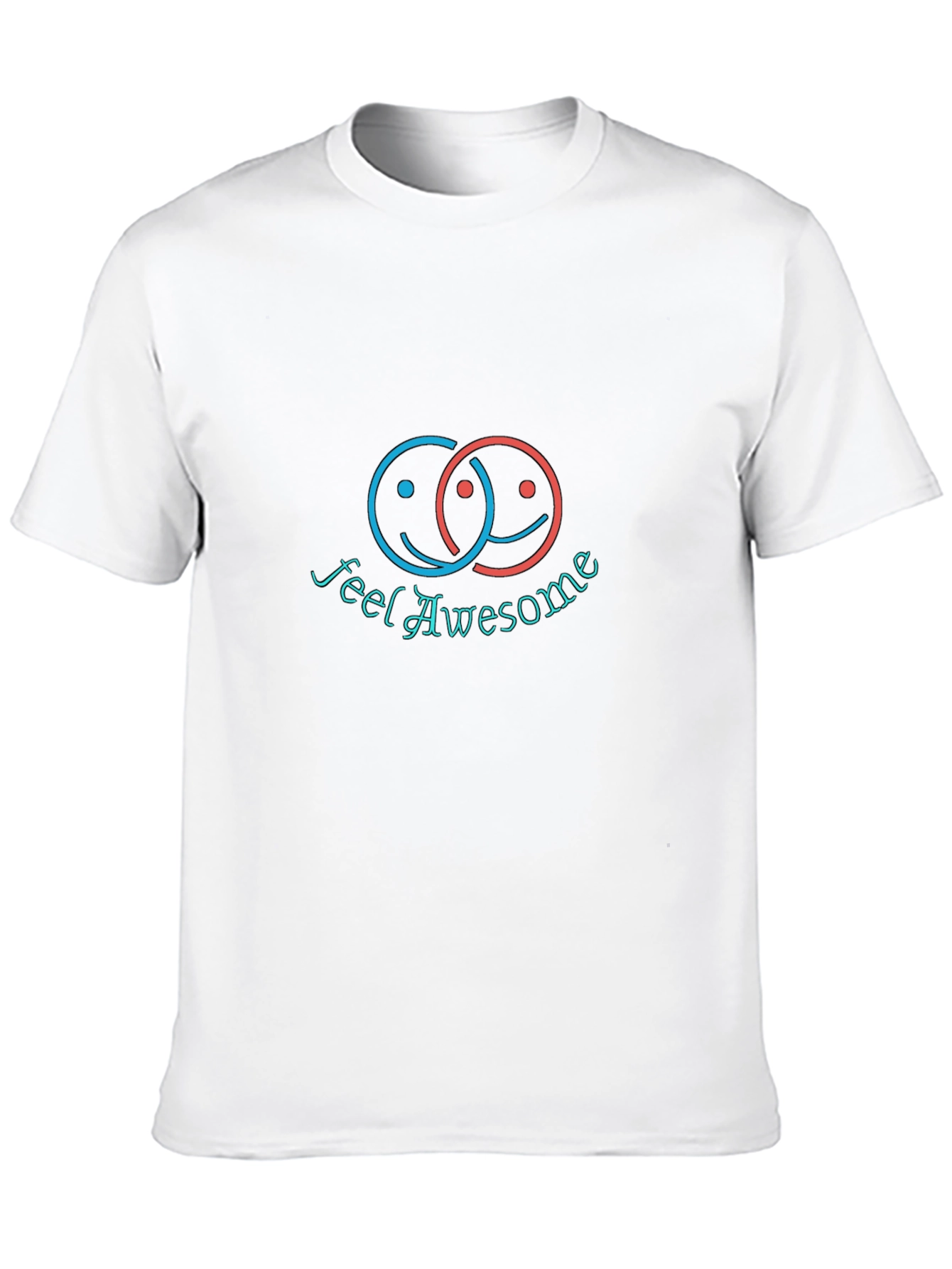 Feel Awesome Graphic Tee - Black