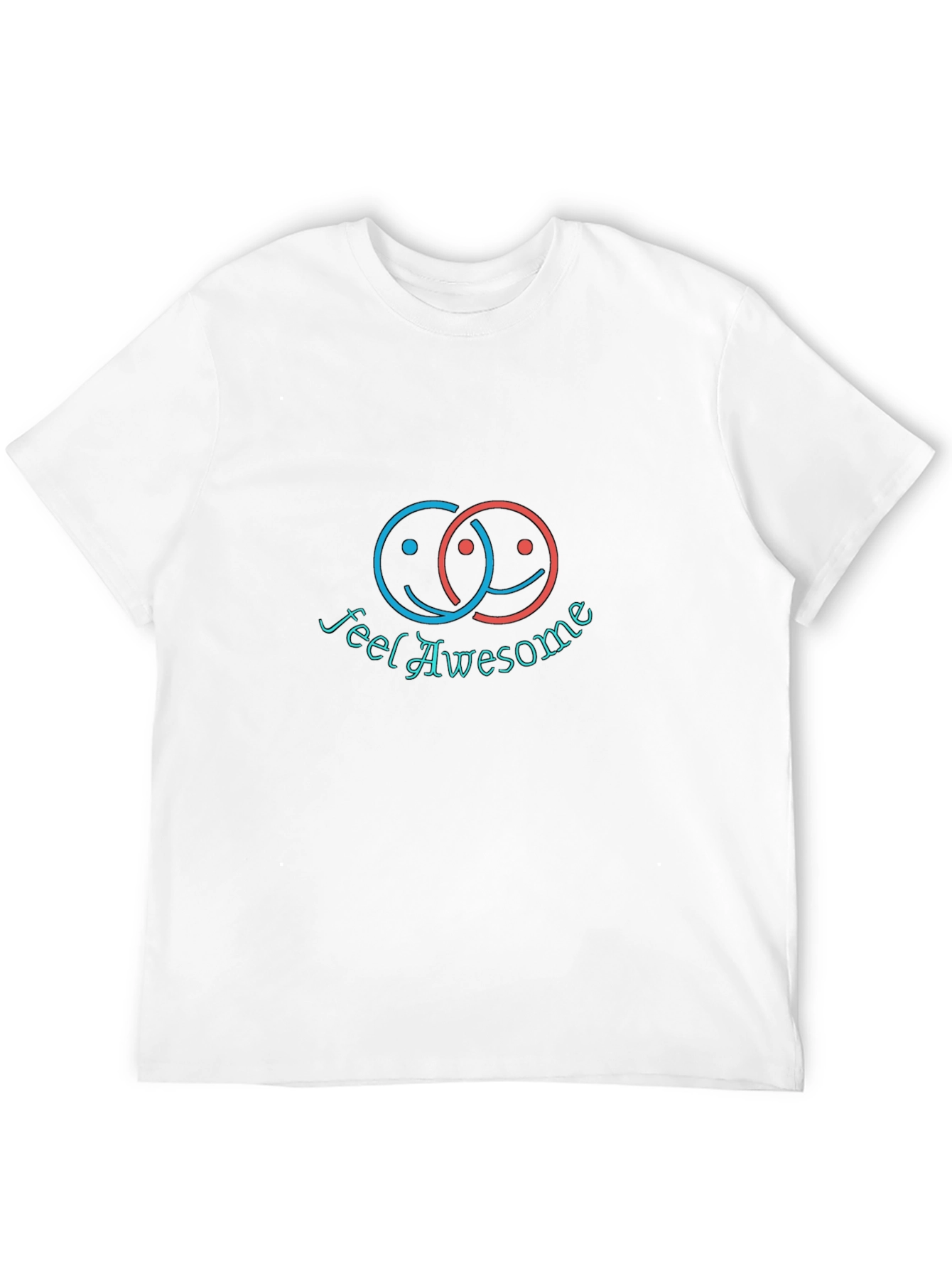Feel Awesome Graphic Tee - Black