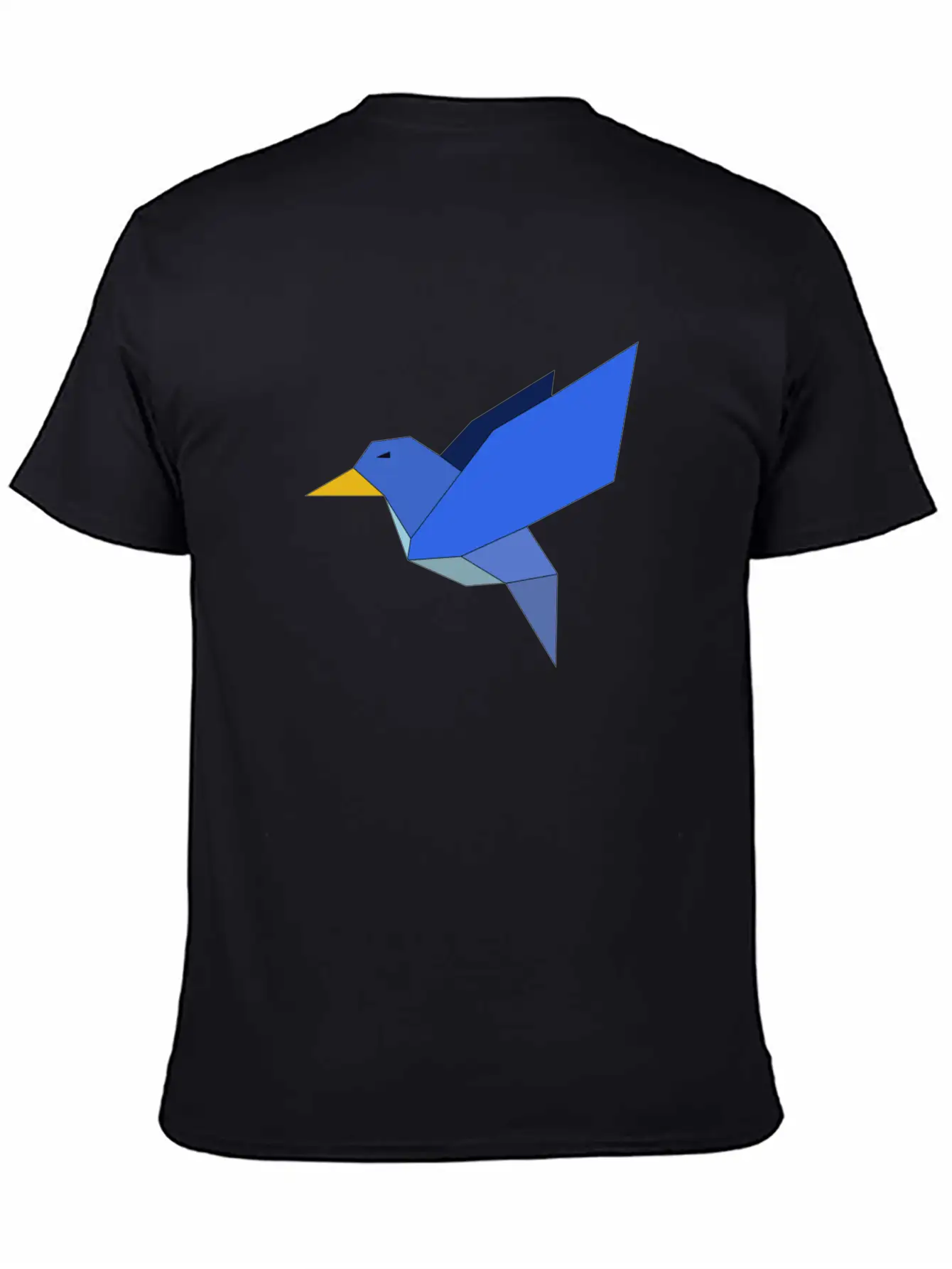 Bird Geometrical Unisex Casual T-Shirt – Clean Design For Daily Comfort