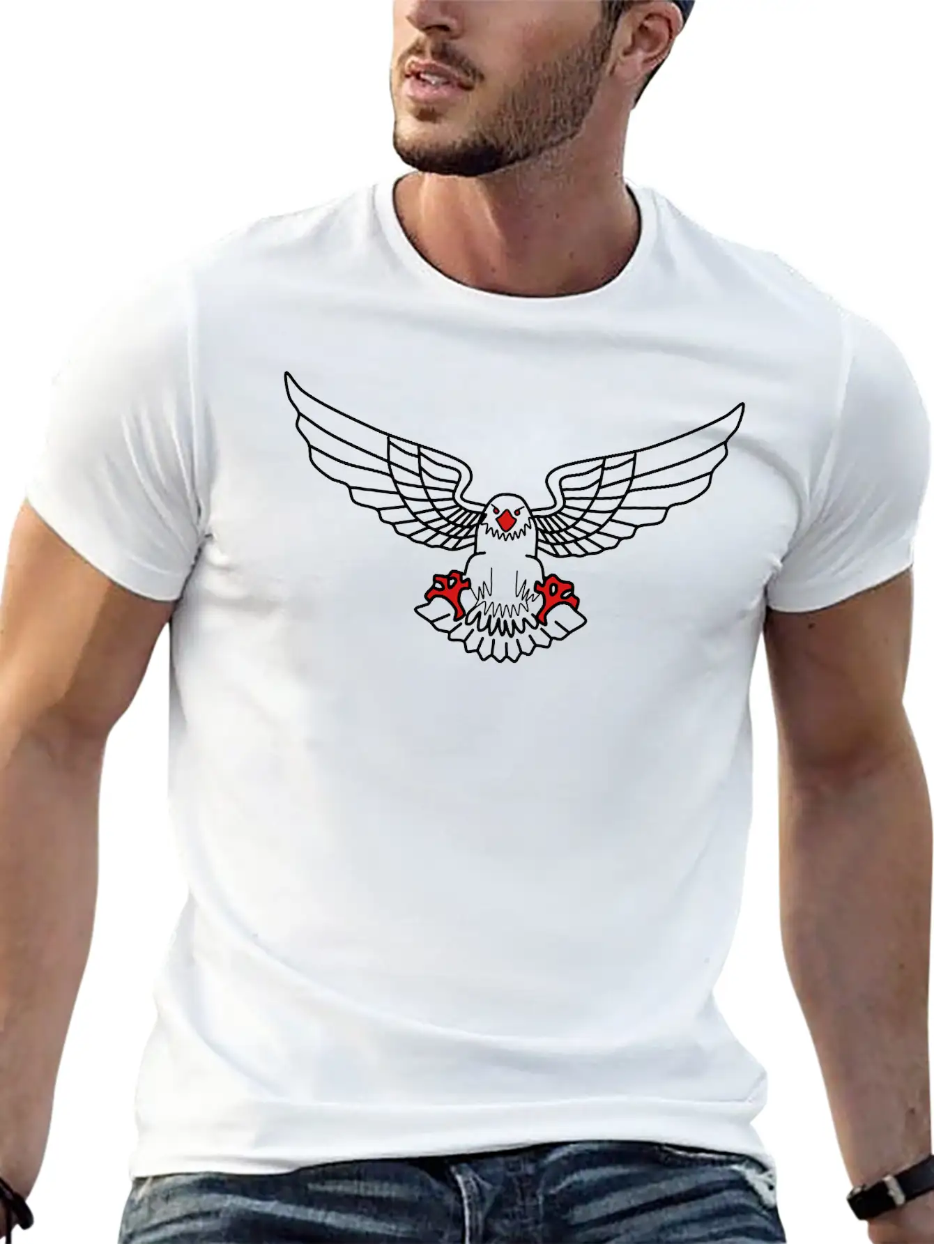 Bird Unisex Casual T-Shirt – Clean Design For Daily Comfort