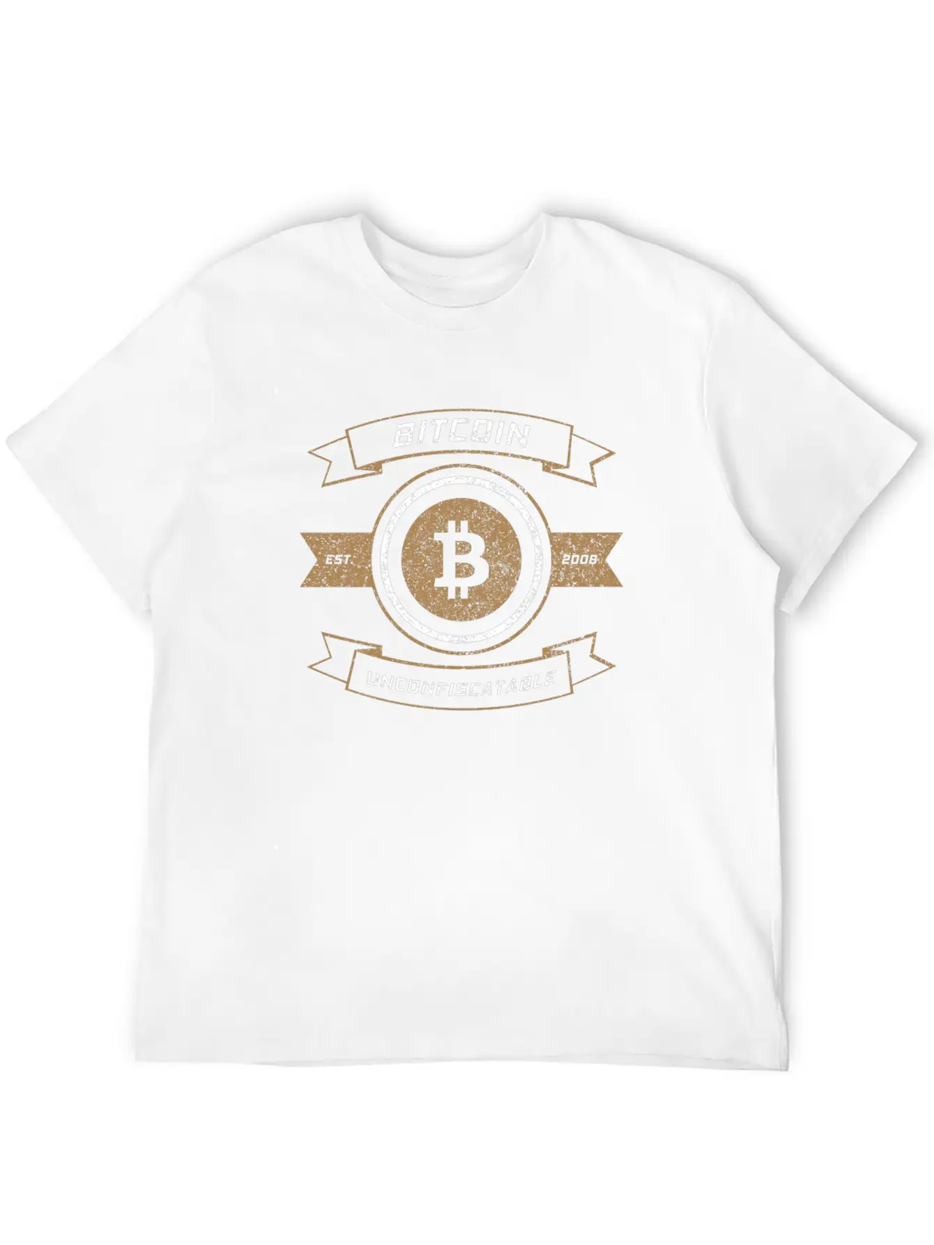 Bitcoin Unconfiscatable I Cool BTC Bitcoin Freedom Unisex Casual T-Shirt – Clean Design For Daily Comfort