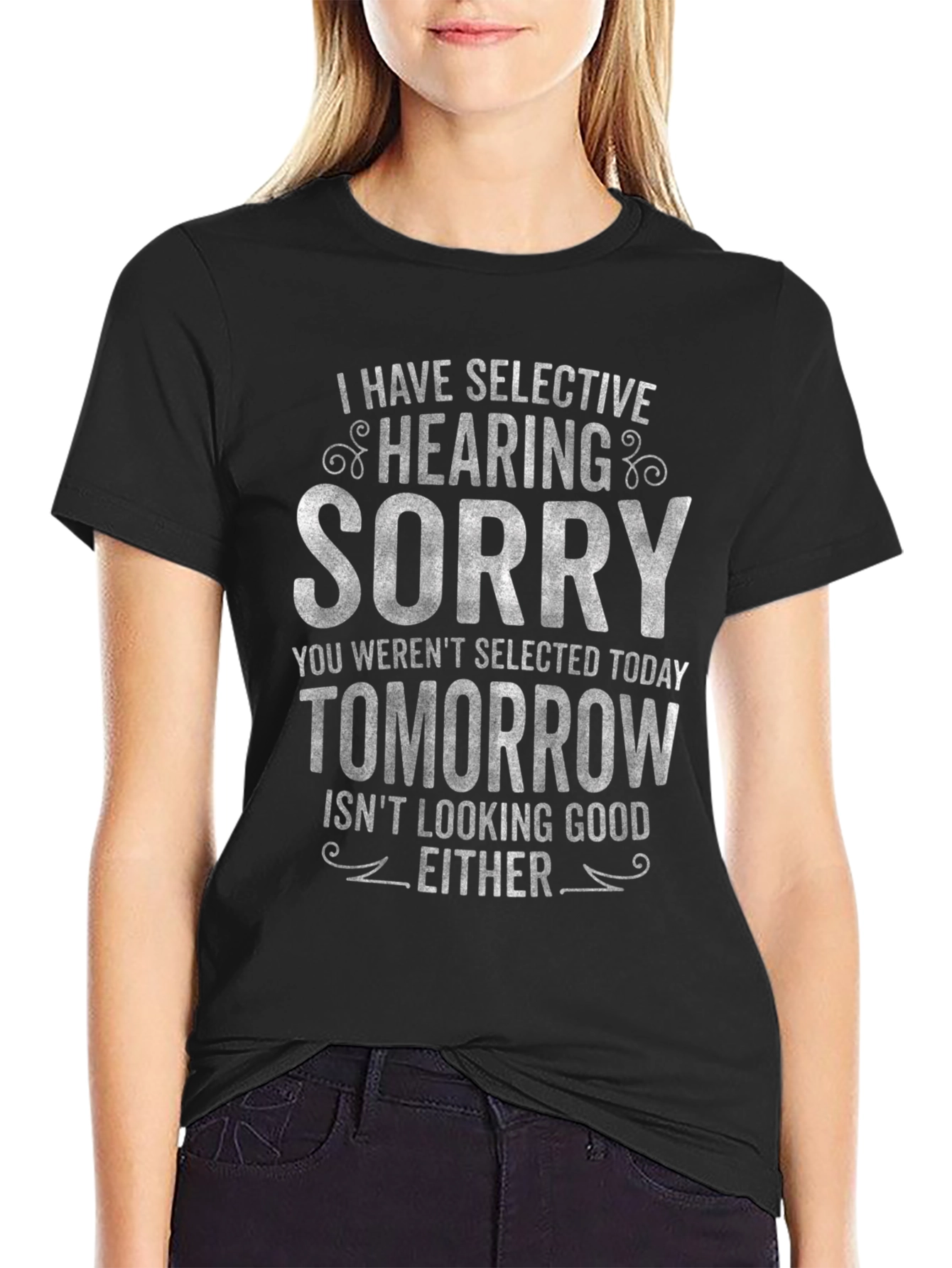 Selective Hearing Funny T-Shirt