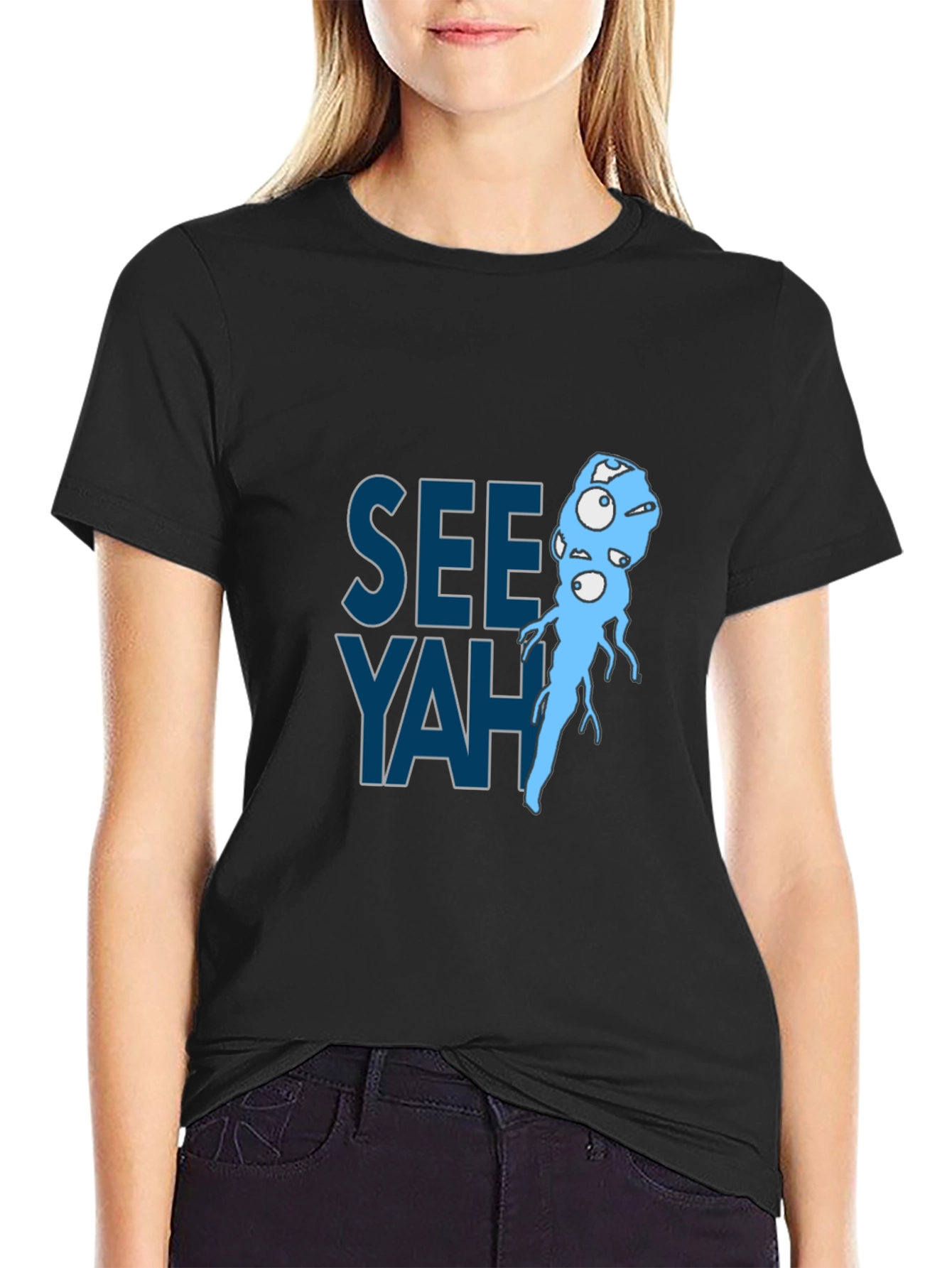 See Yah! T-Shirt - Unique Graphic Print Tee
