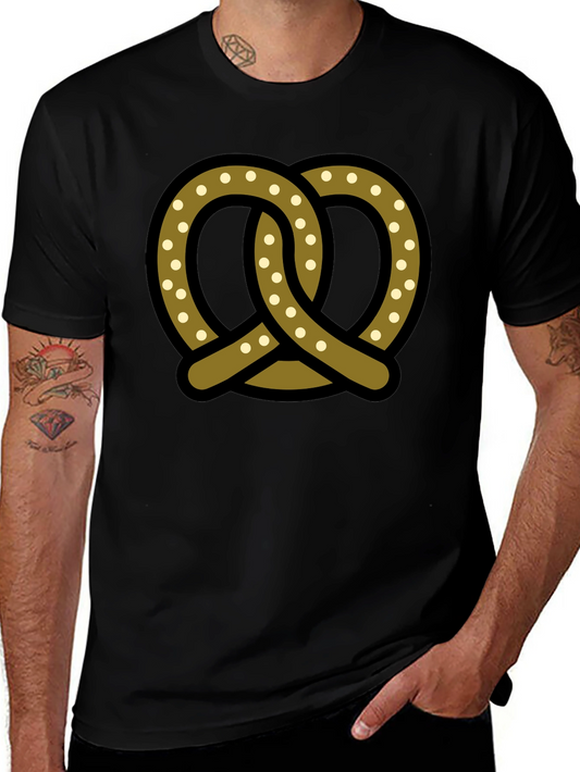 Pretzel Graphic Tee - Unisex Casual T-Shirt