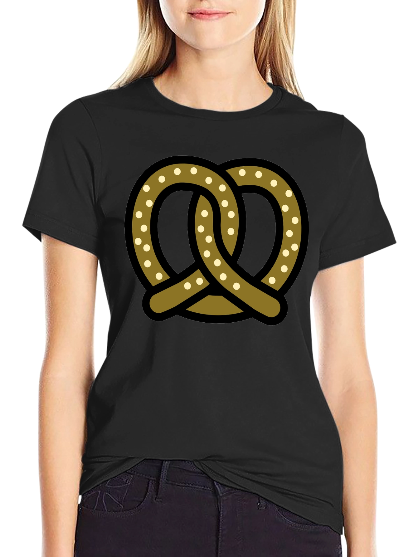 Pretzel Graphic Tee - Unisex Casual T-Shirt
