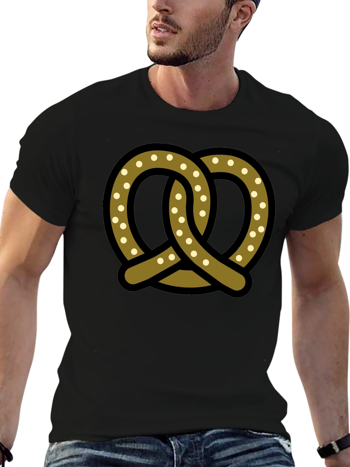 Pretzel Graphic Tee - Unisex Casual T-Shirt