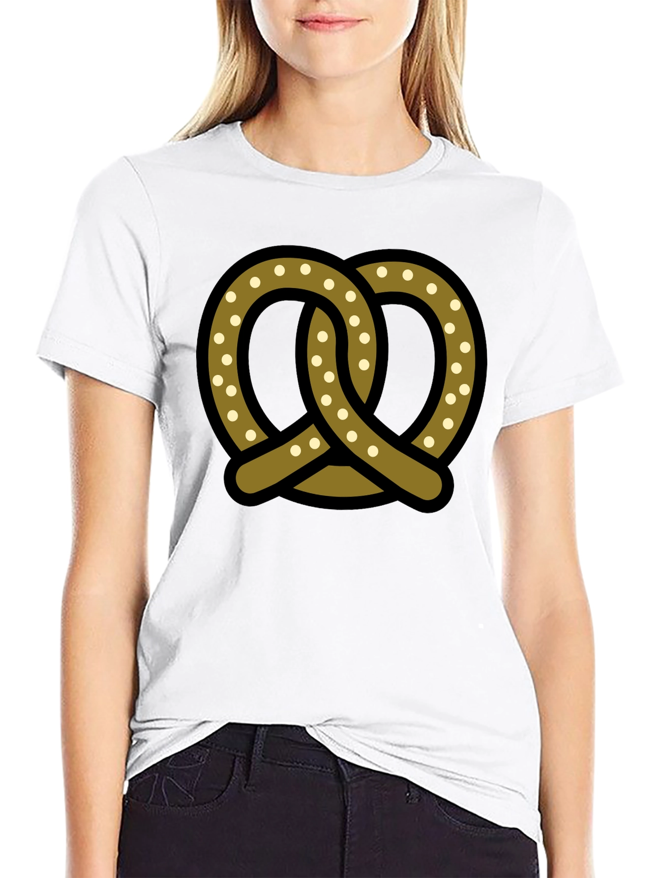 Pretzel Graphic Tee - Unisex Casual T-Shirt