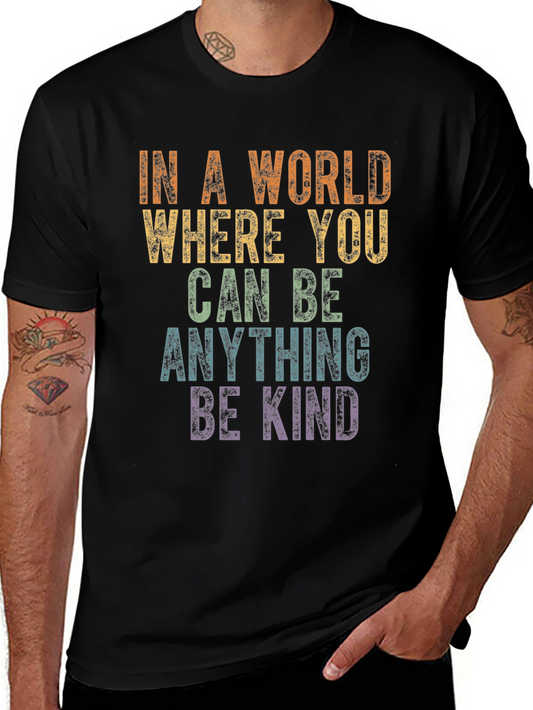 Be Kind Graphic Tee - Stylish Comfort