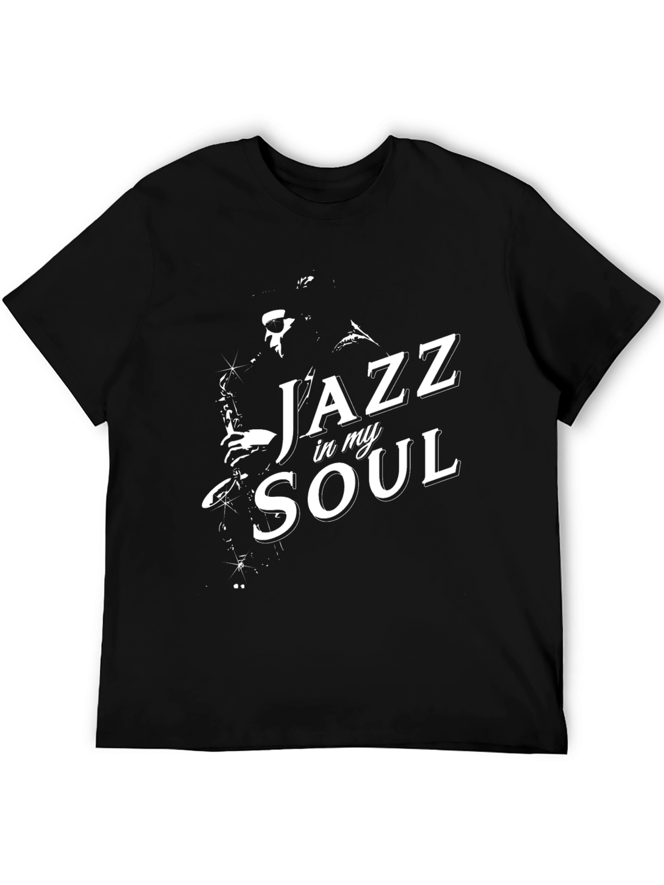 Jazz in My Soul Black T-Shirt