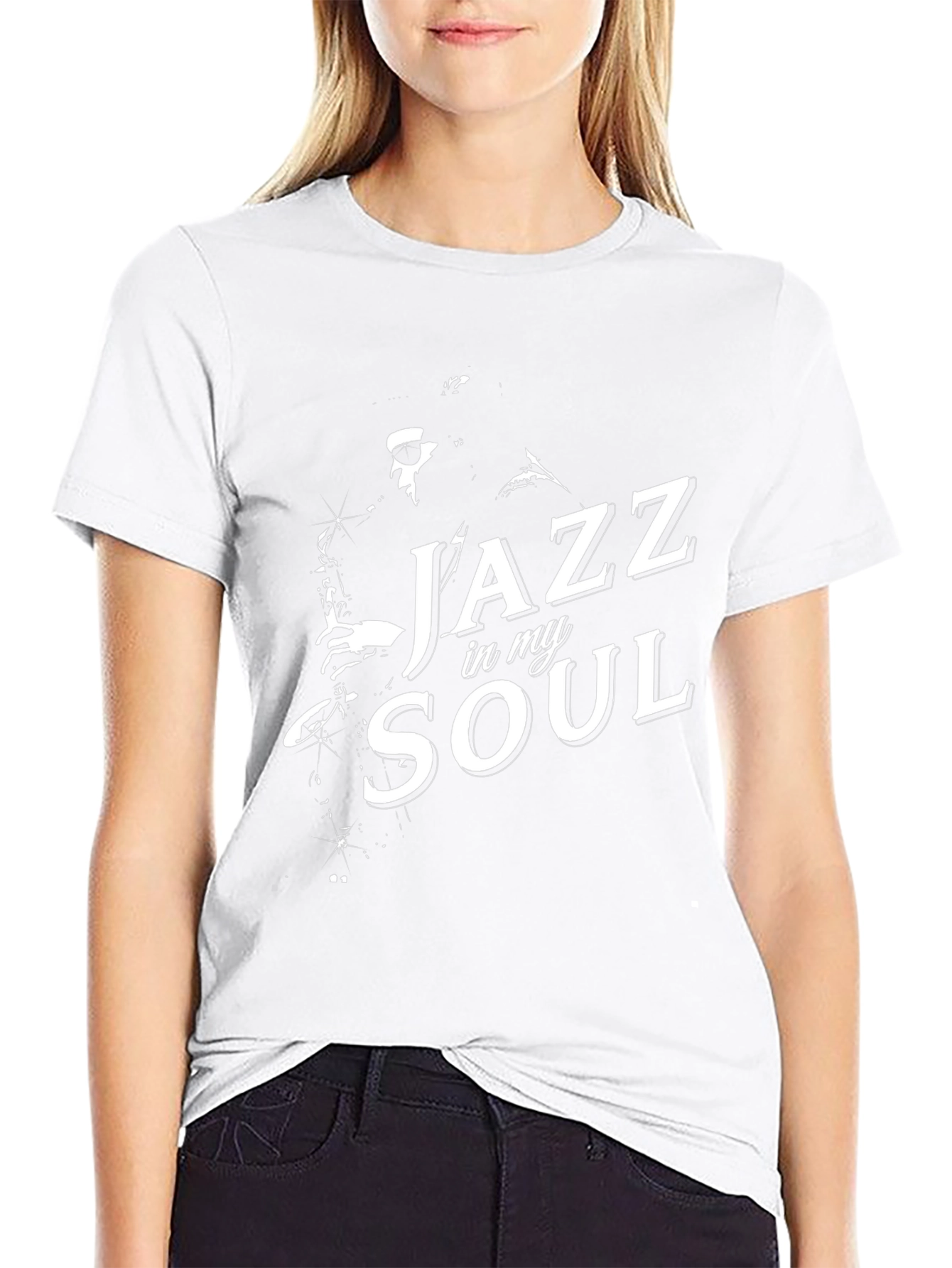 Jazz in My Soul Black T-Shirt