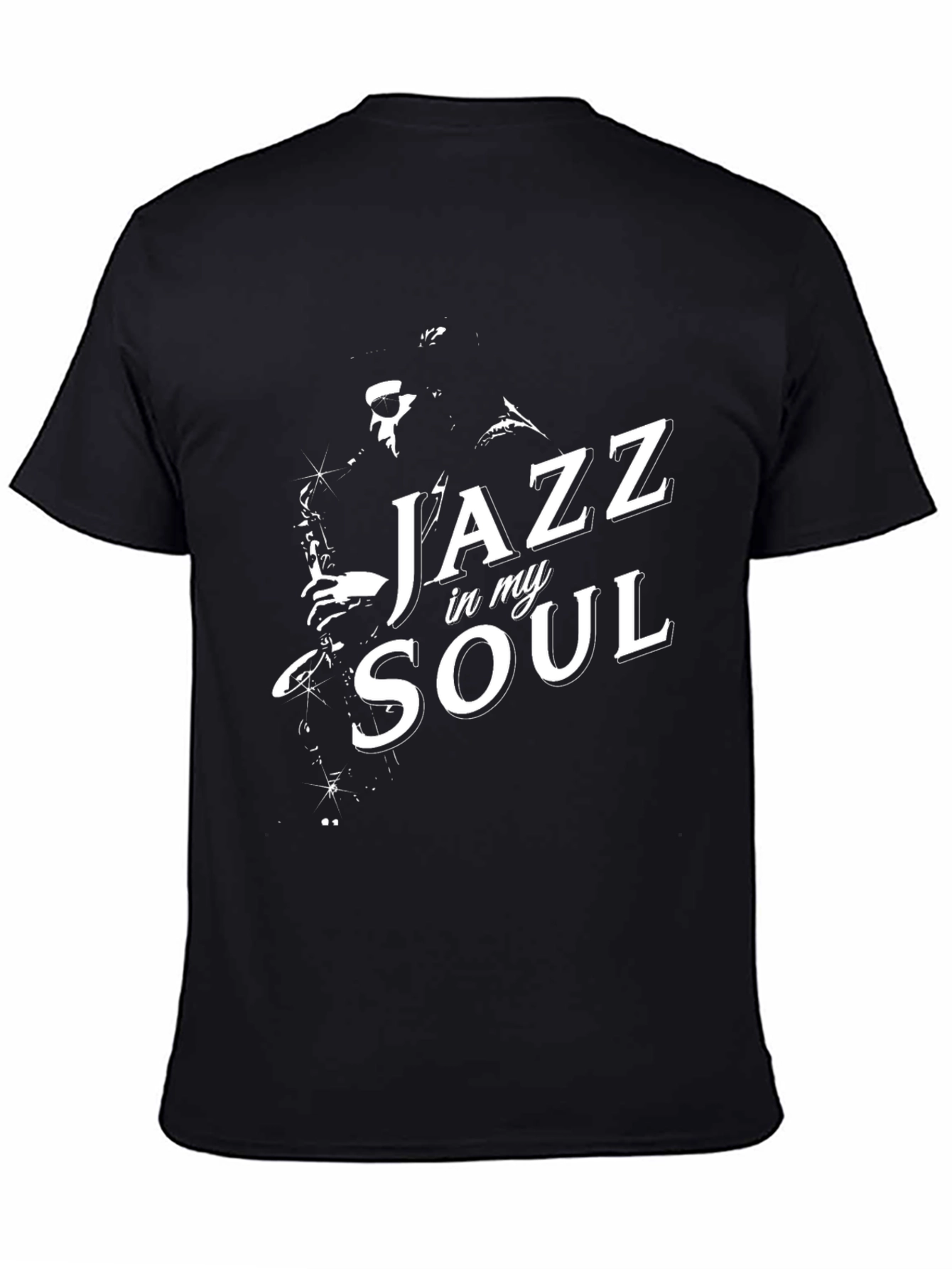 Jazz in My Soul Black T-Shirt
