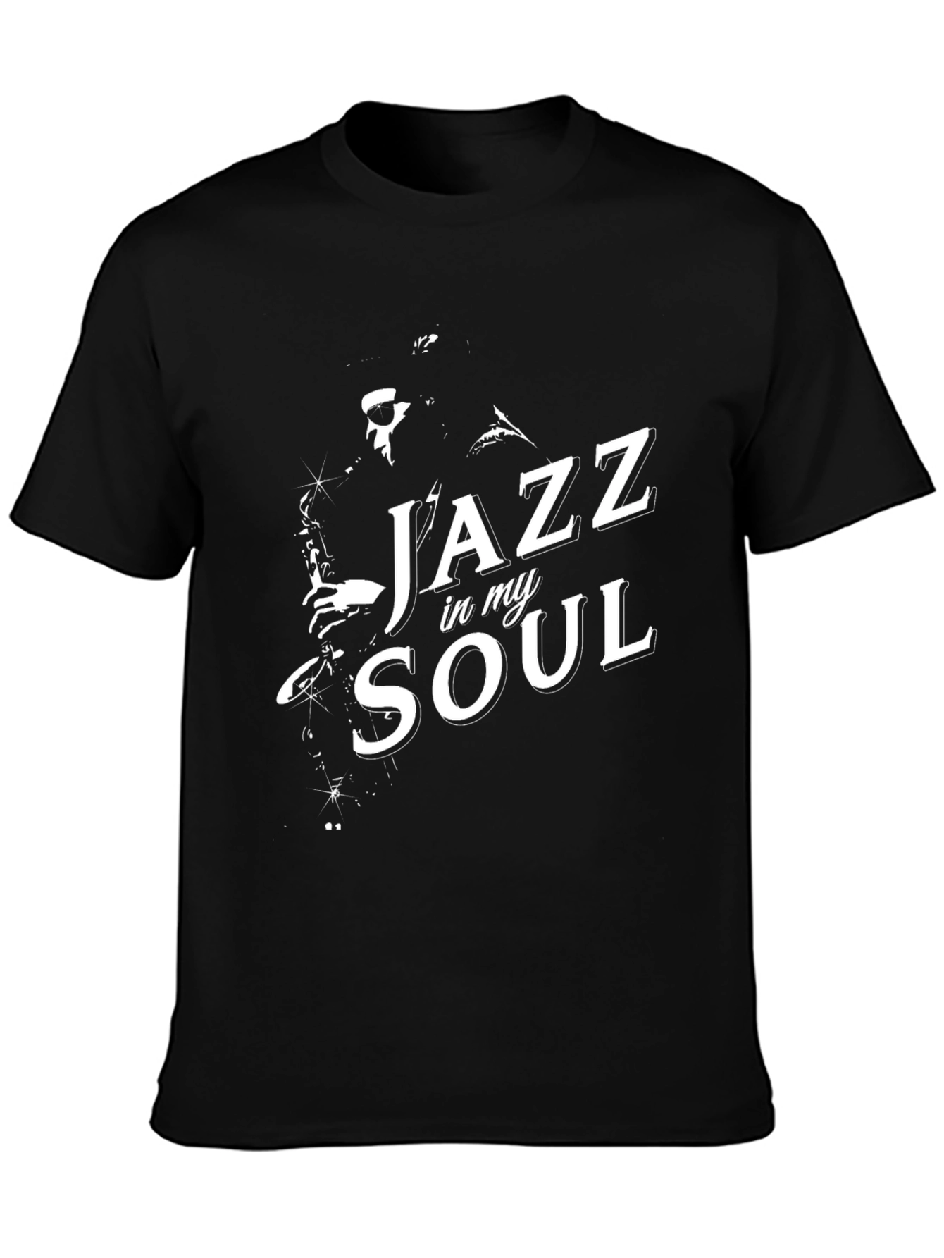 Jazz in My Soul Black T-Shirt