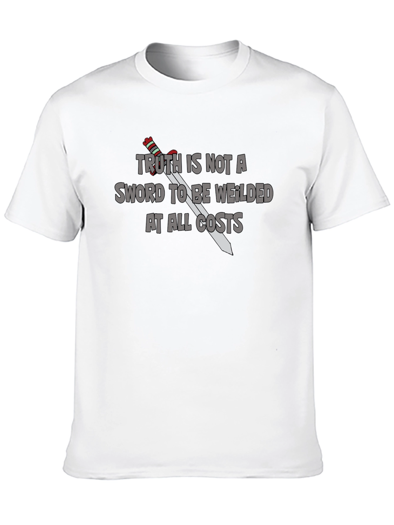 Truth Sword Tee - Graphic Novelty T-Shirt
