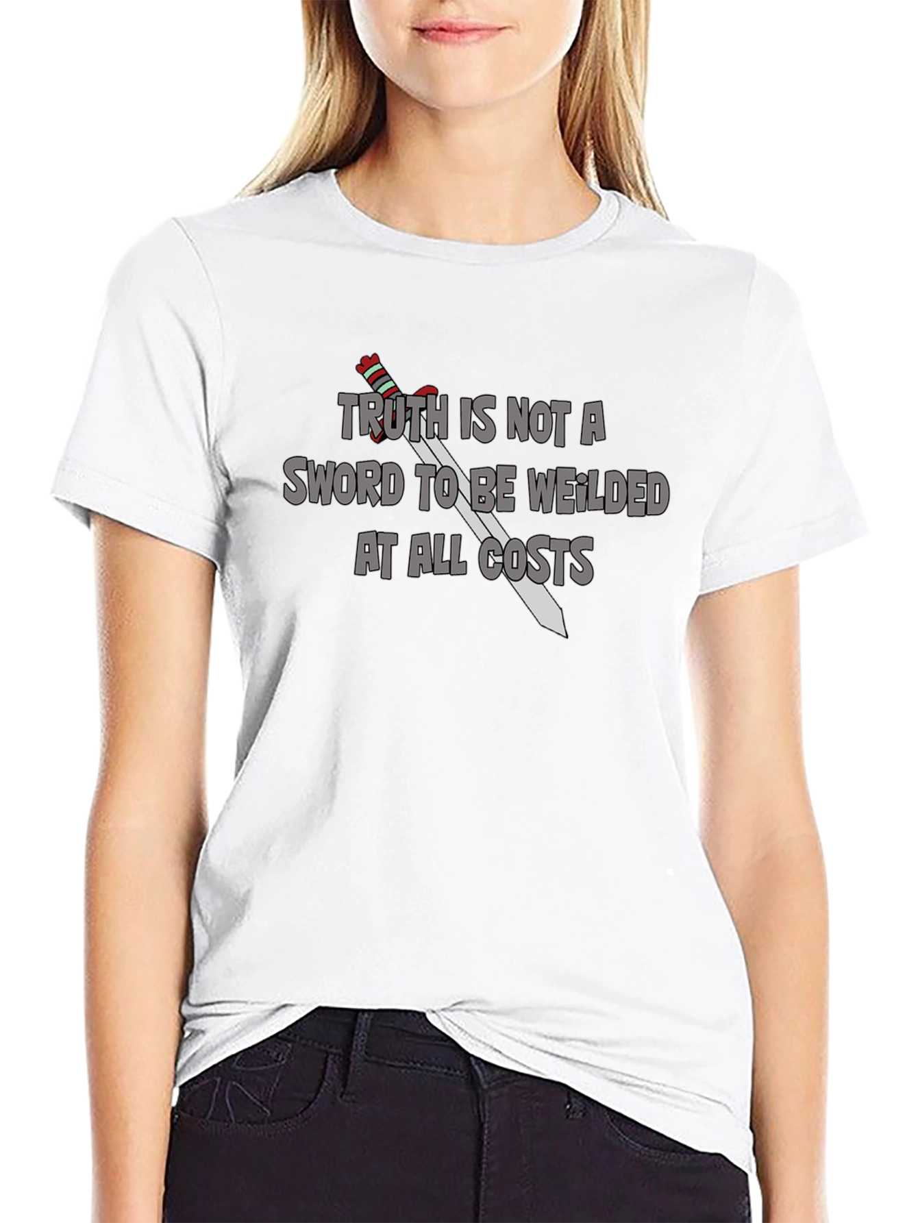 Truth Sword Tee - Graphic Novelty T-Shirt