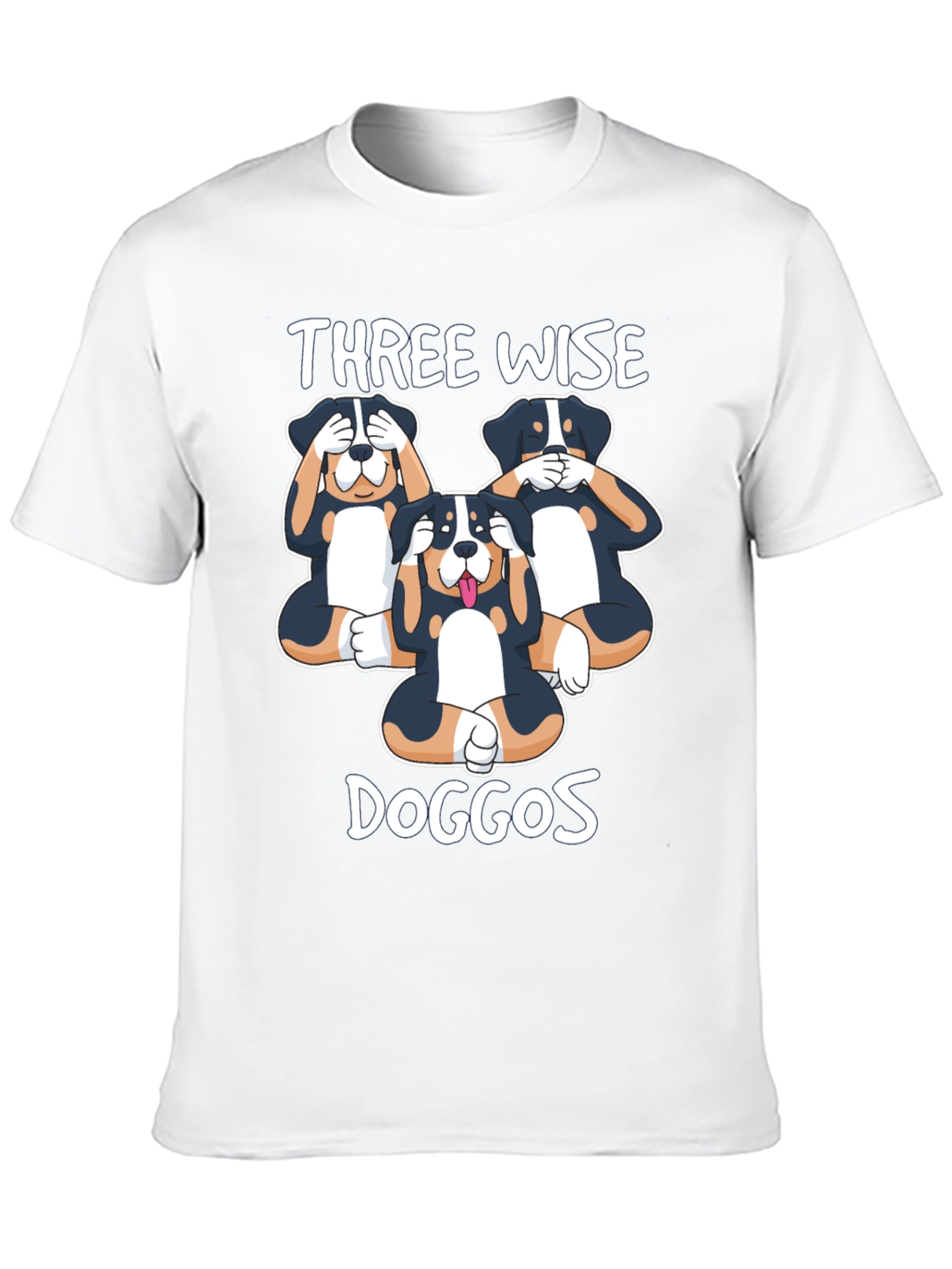 Three Wise Doggos T-Shirt