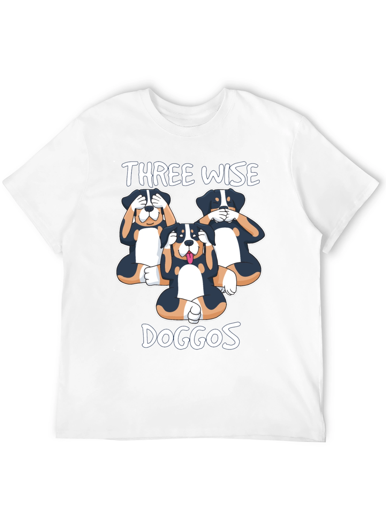 Three Wise Doggos T-Shirt