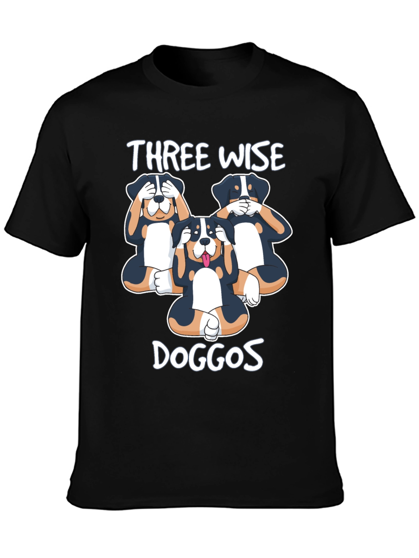 Three Wise Doggos T-Shirt