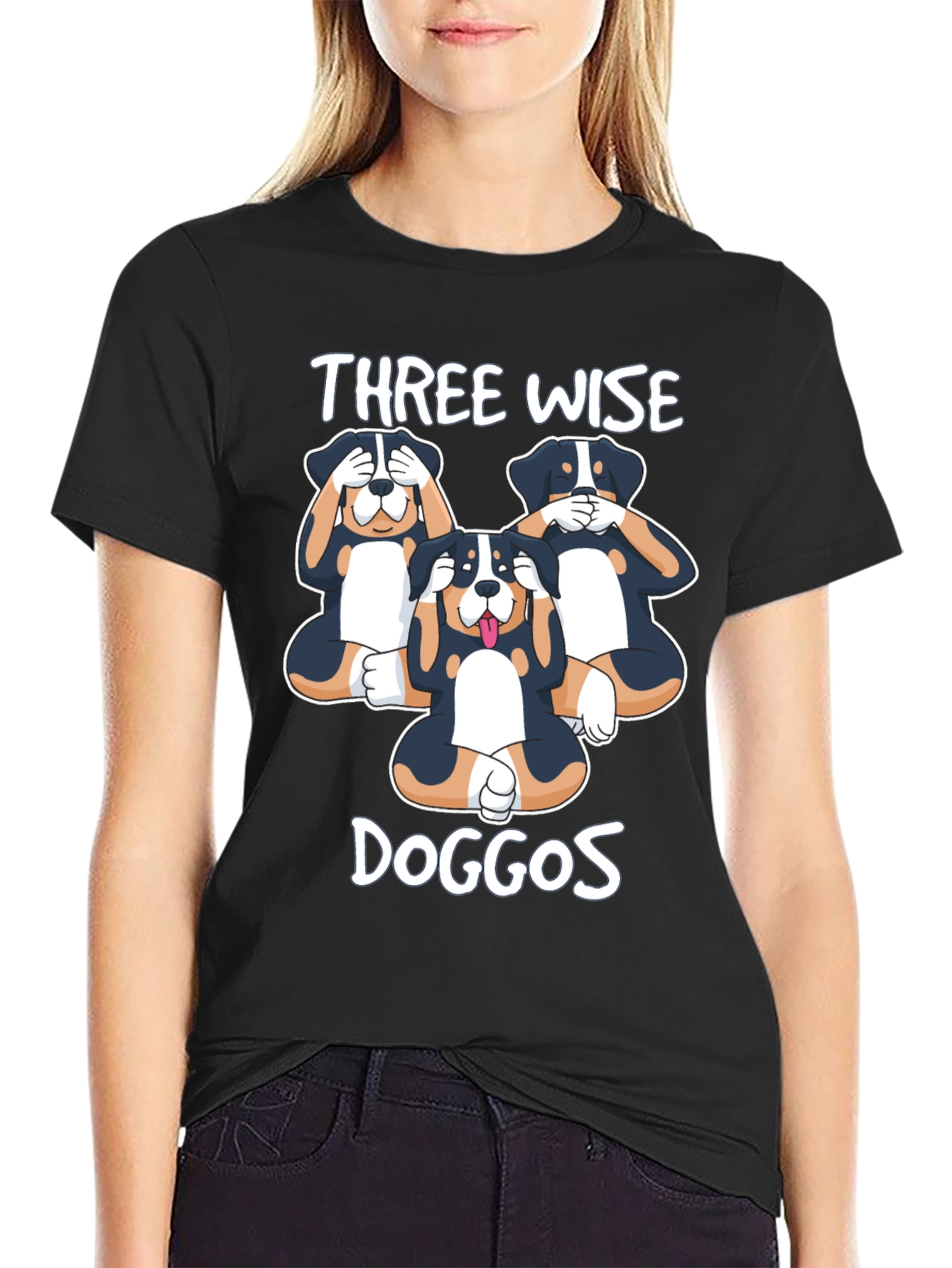 Three Wise Doggos T-Shirt