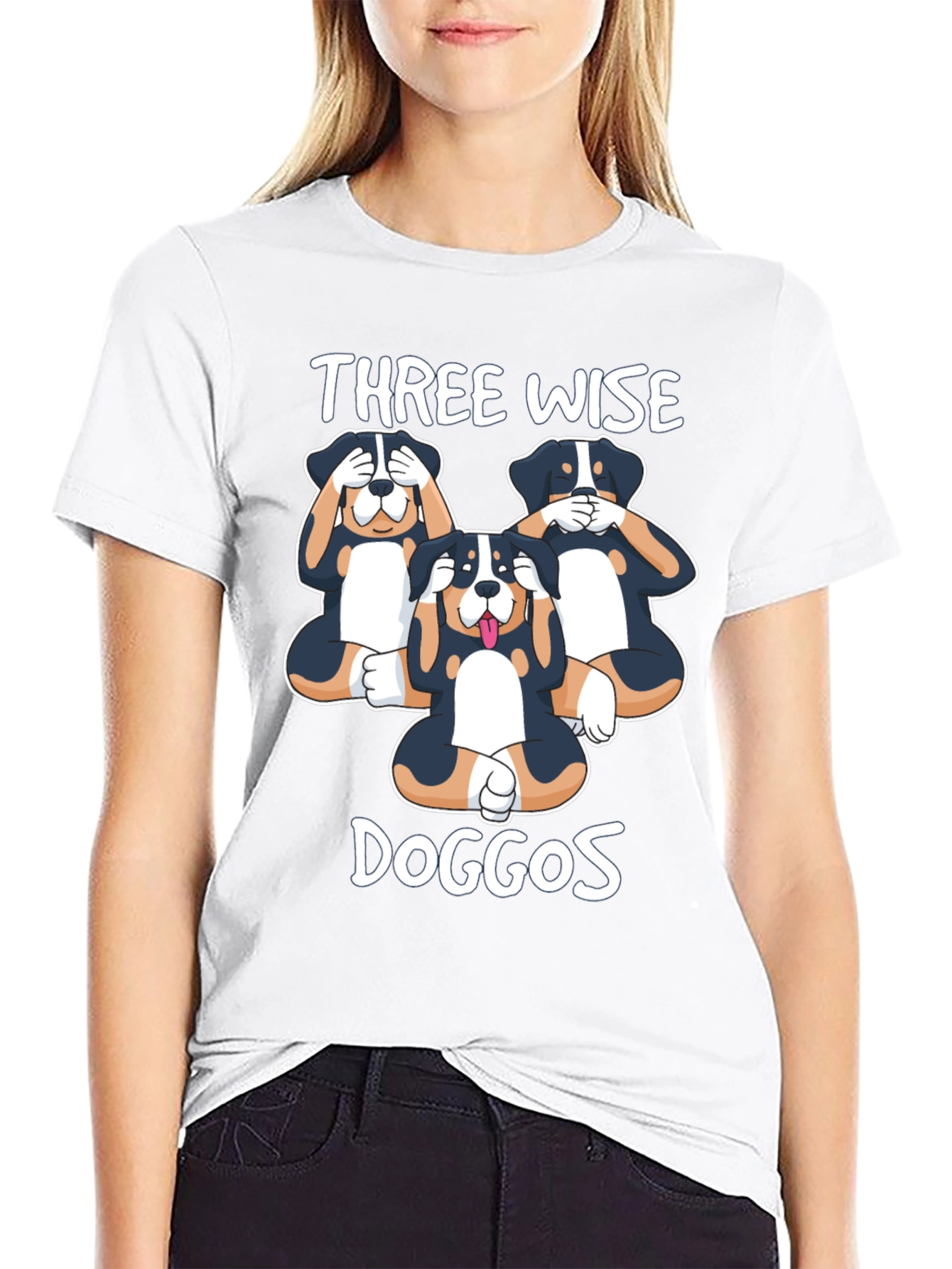 Three Wise Doggos T-Shirt