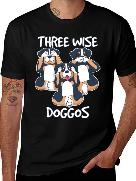 Three Wise Doggos T-Shirt