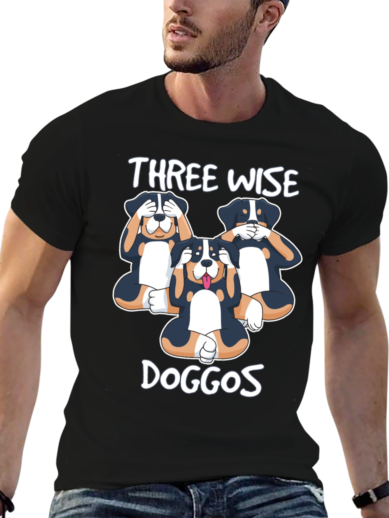 Three Wise Doggos T-Shirt