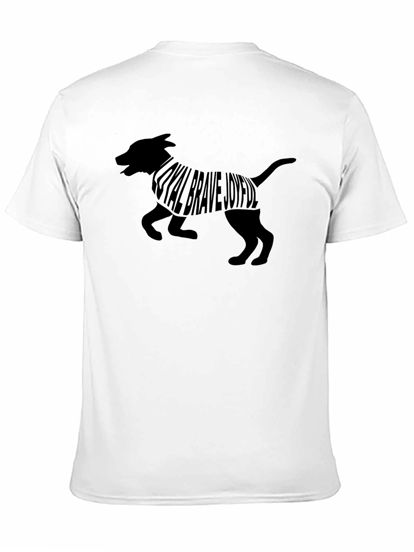 Loyal Dog Graphic Tee - Brave Joyful