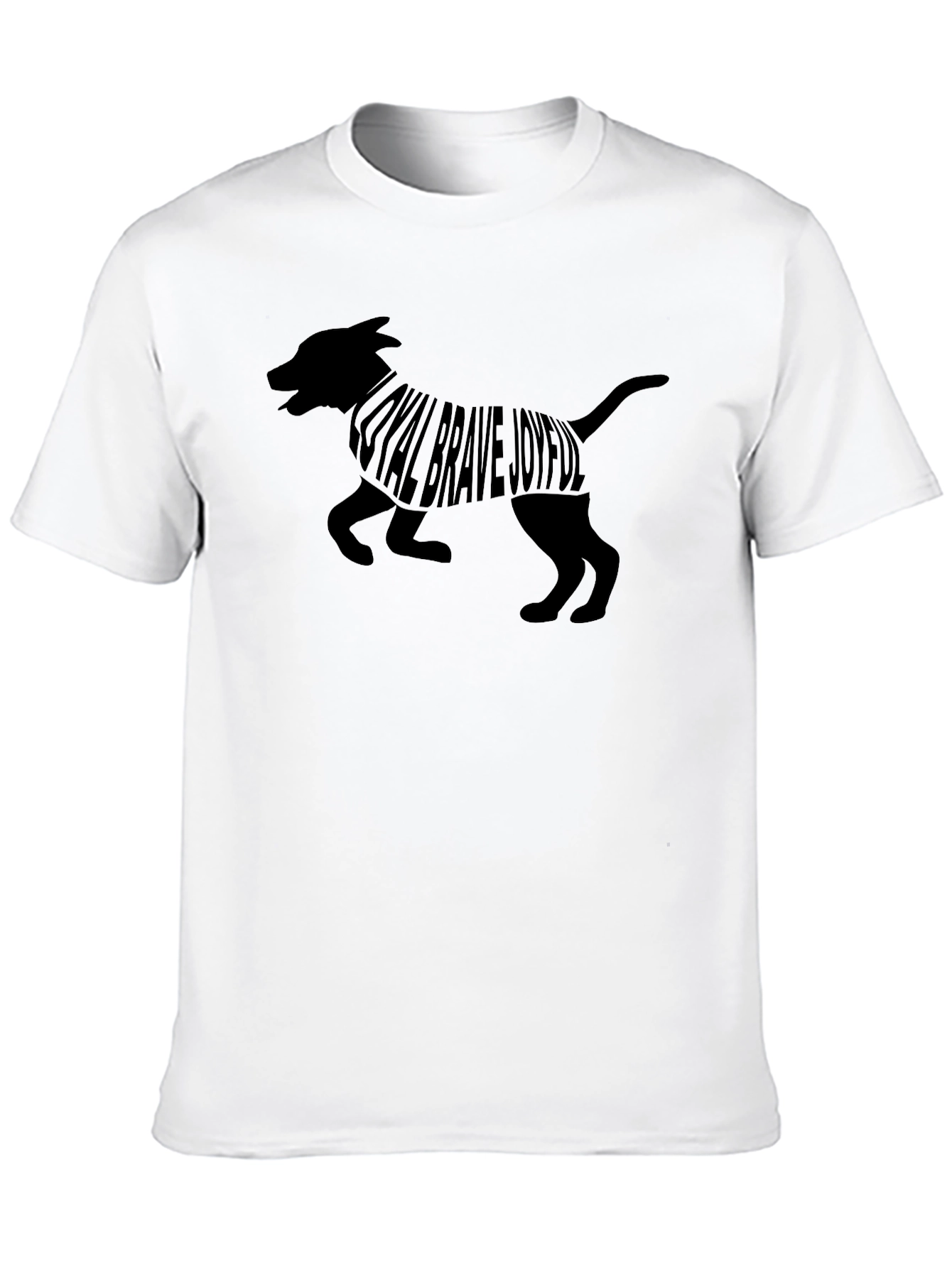 Loyal Dog Graphic Tee - Brave Joyful